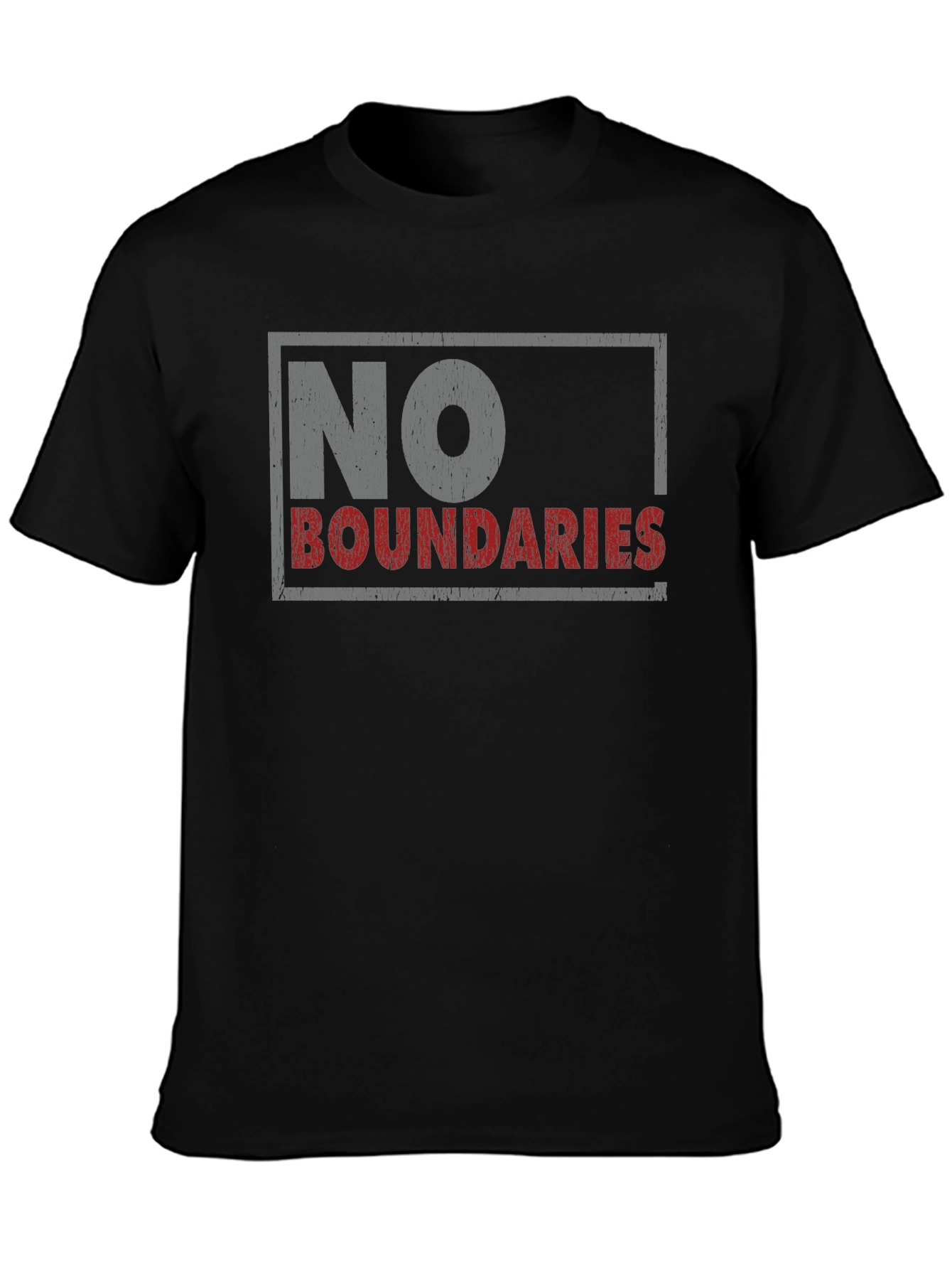 Black No Boundaries Graphic T-Shirt - Black view 3