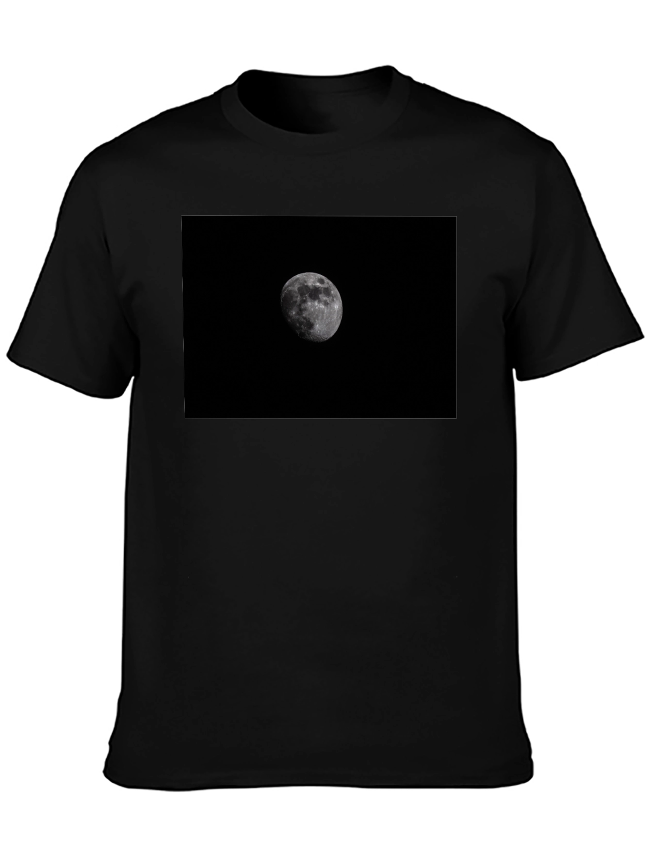 Black Moon Graphic Black T-Shirt view 3