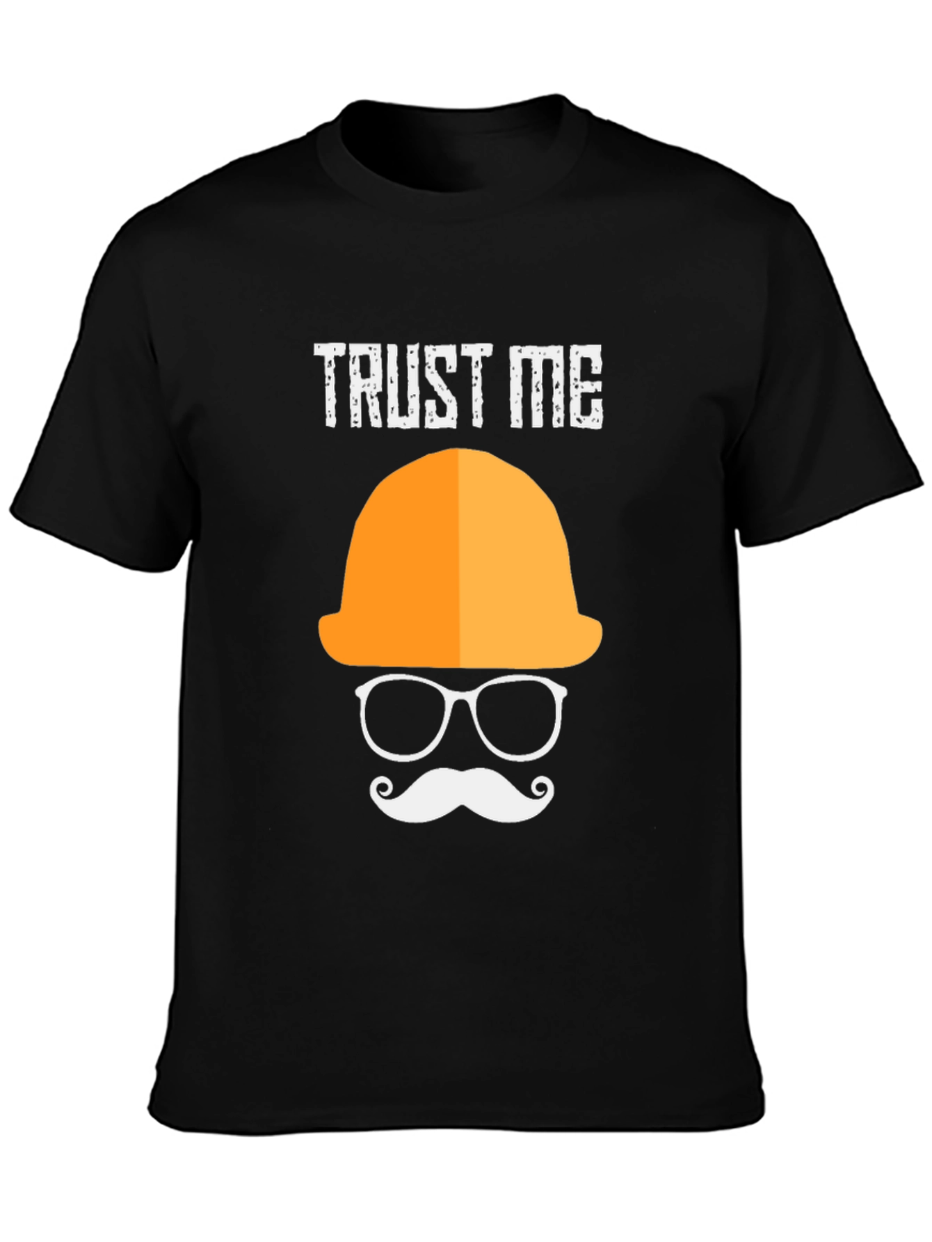 Black Trust Me Engineer T-Shirt view 3
