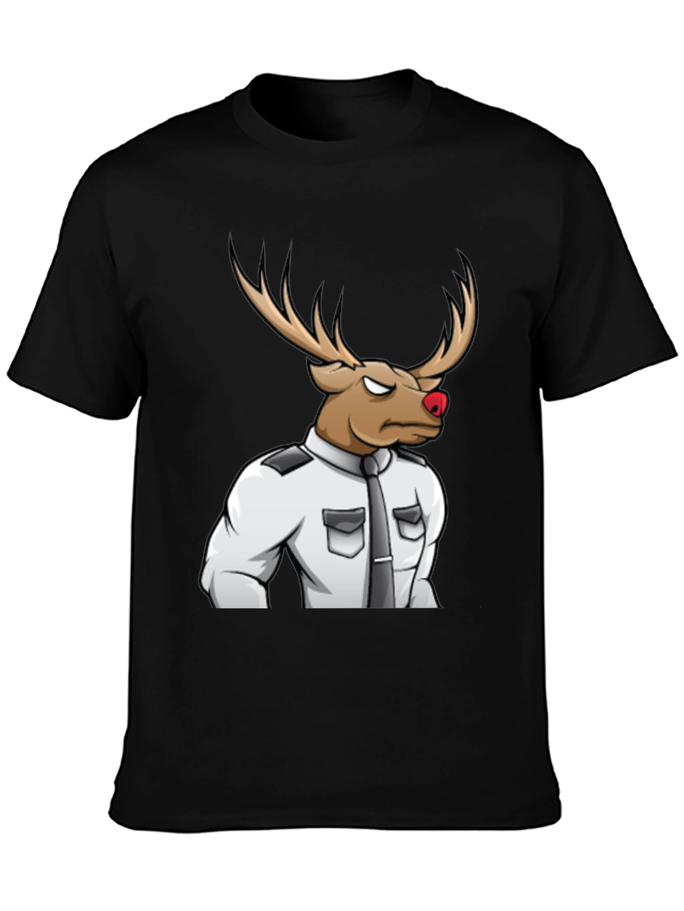 Black Rudolph Security Black T-Shirt view 3