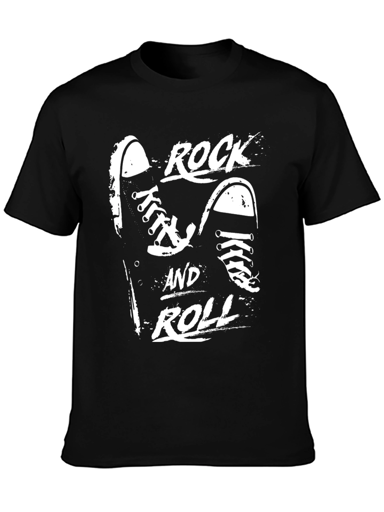 Rock and Roll Sneakers Graphic Tee - 3