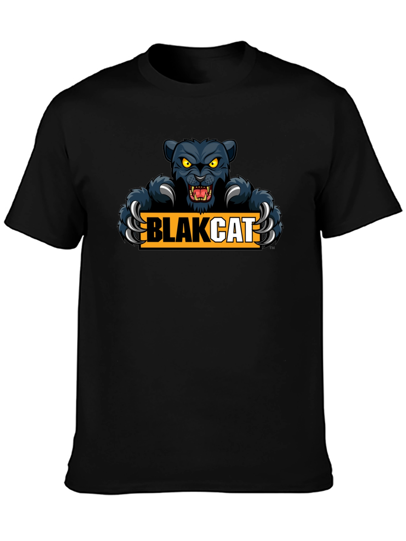 Black Blakcat Graphic T-Shirt view 3