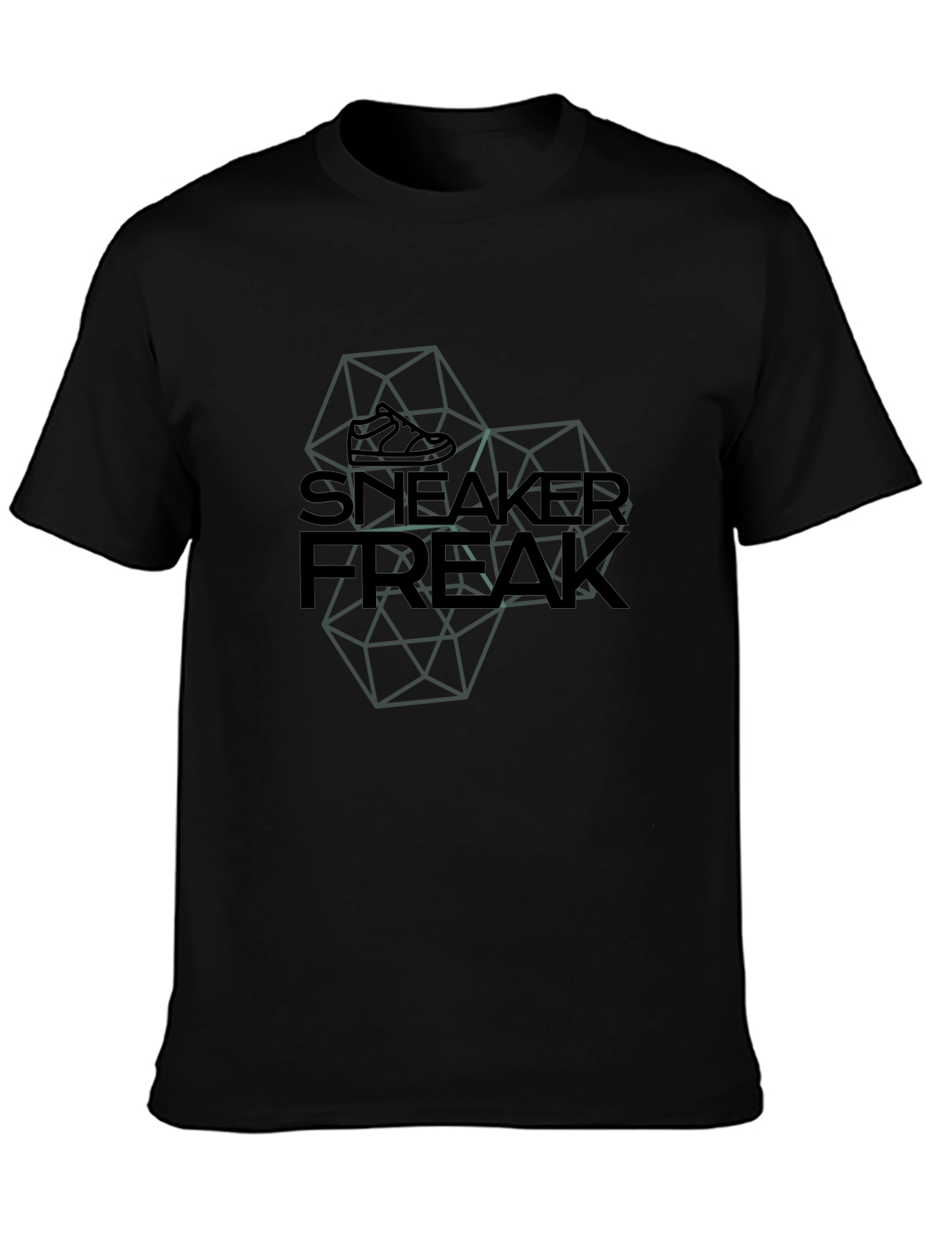 Sneaker Freak Graphic Tee - Black Cotton T-Shirt - 3