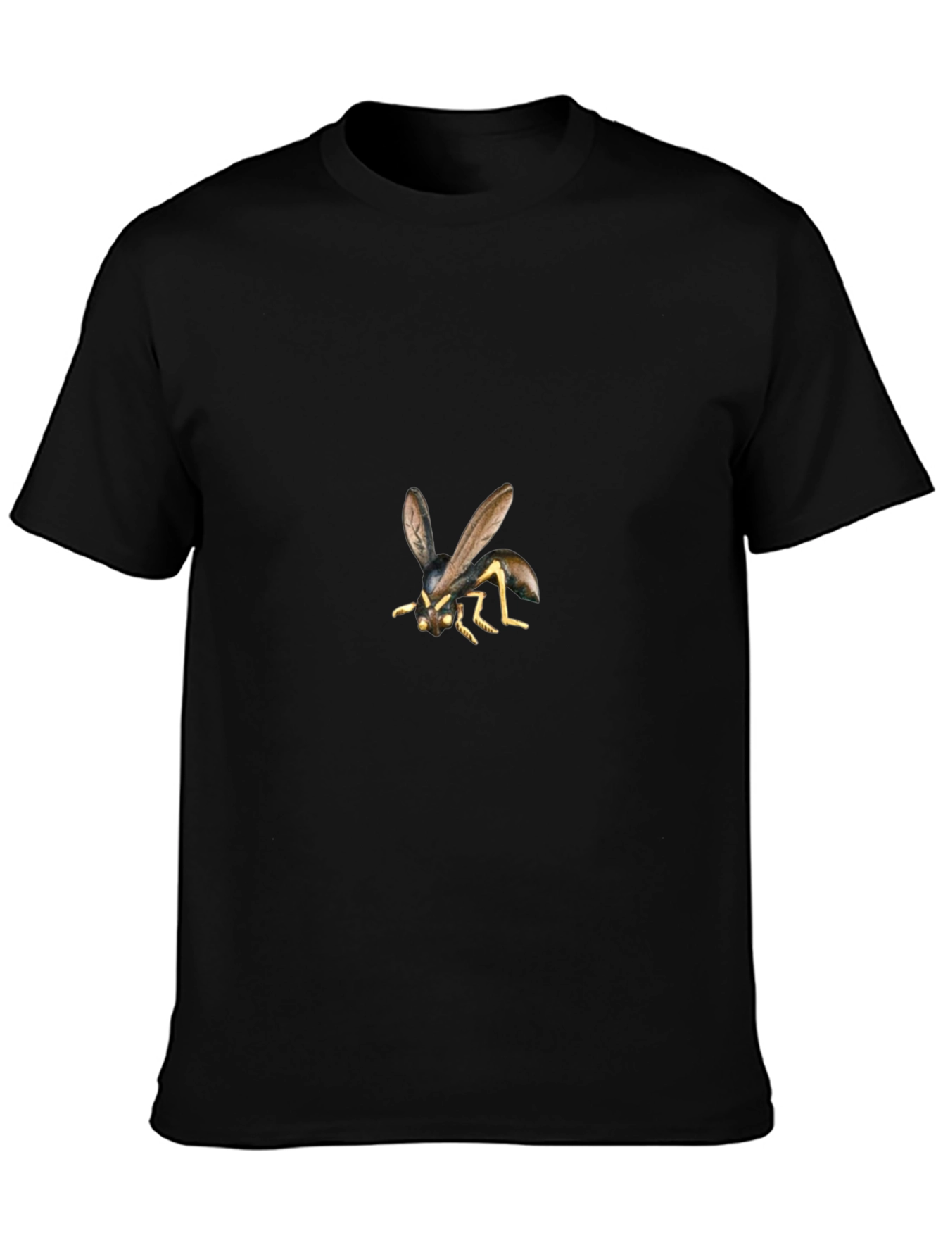 Wasp Graphic Black T-Shirt - 3