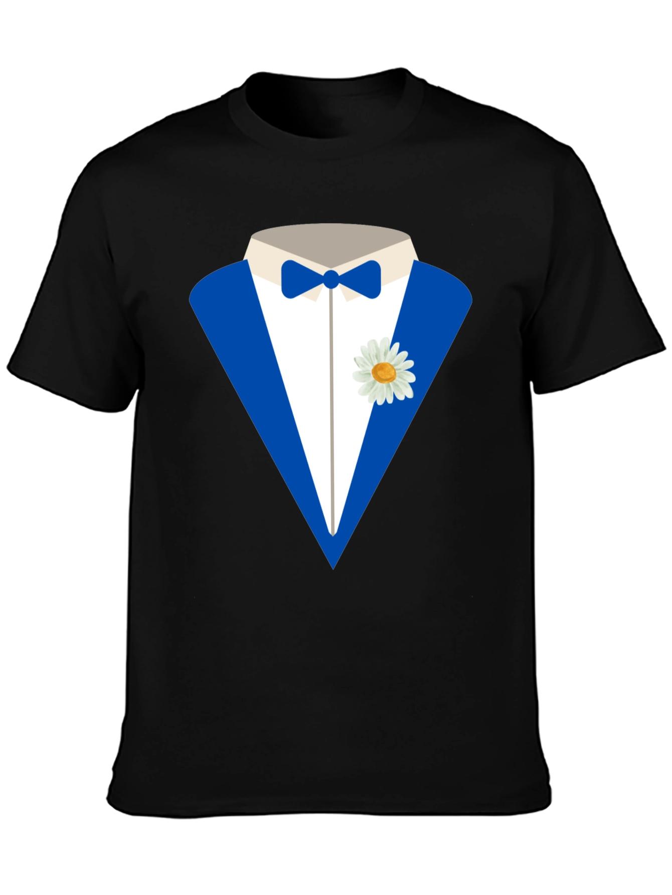 Black Tuxedo T-Shirt: Fun Formal Wear Alternative view 3