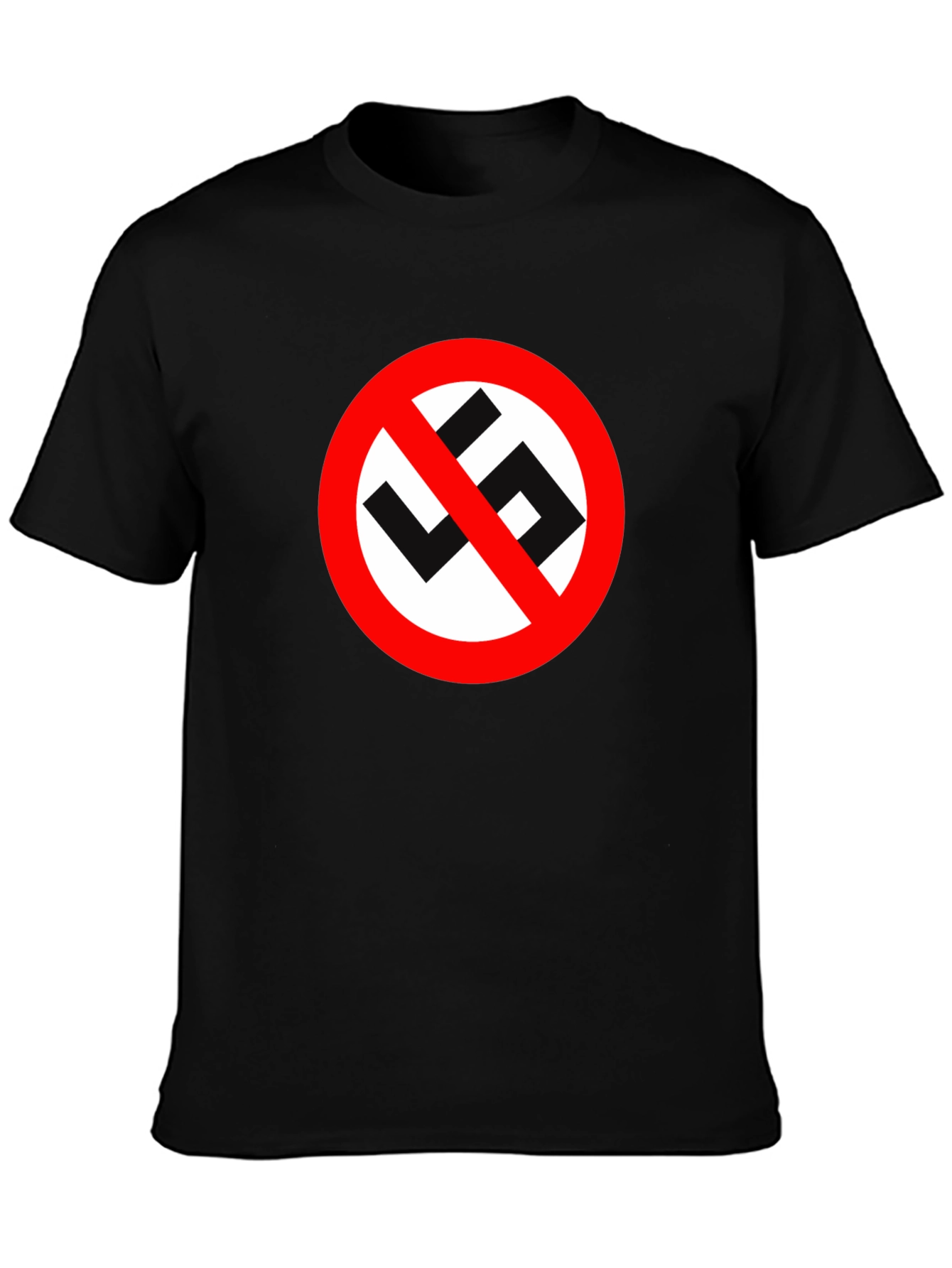 Anti-Hate Symbol Graphic Tee - Black - 3