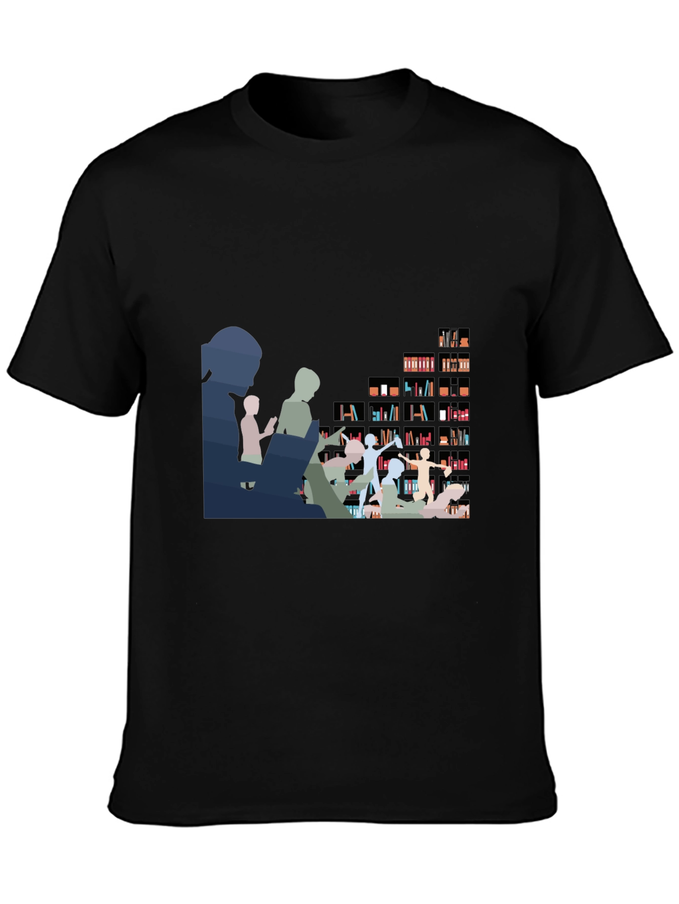 Black Literacy is Magical T-Shirt view 3