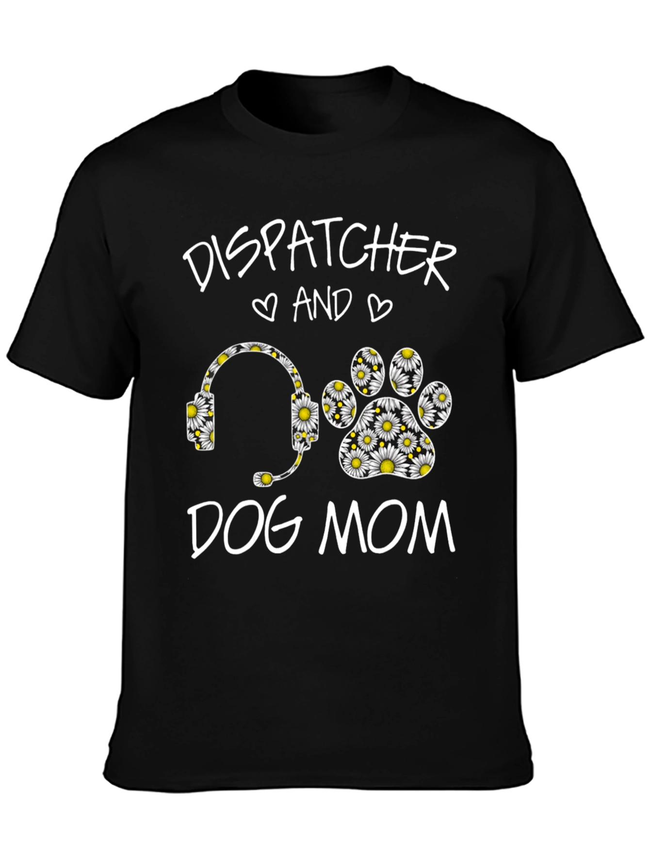 Dispatcher Dog Mom Daisy Graphic Tee - 3