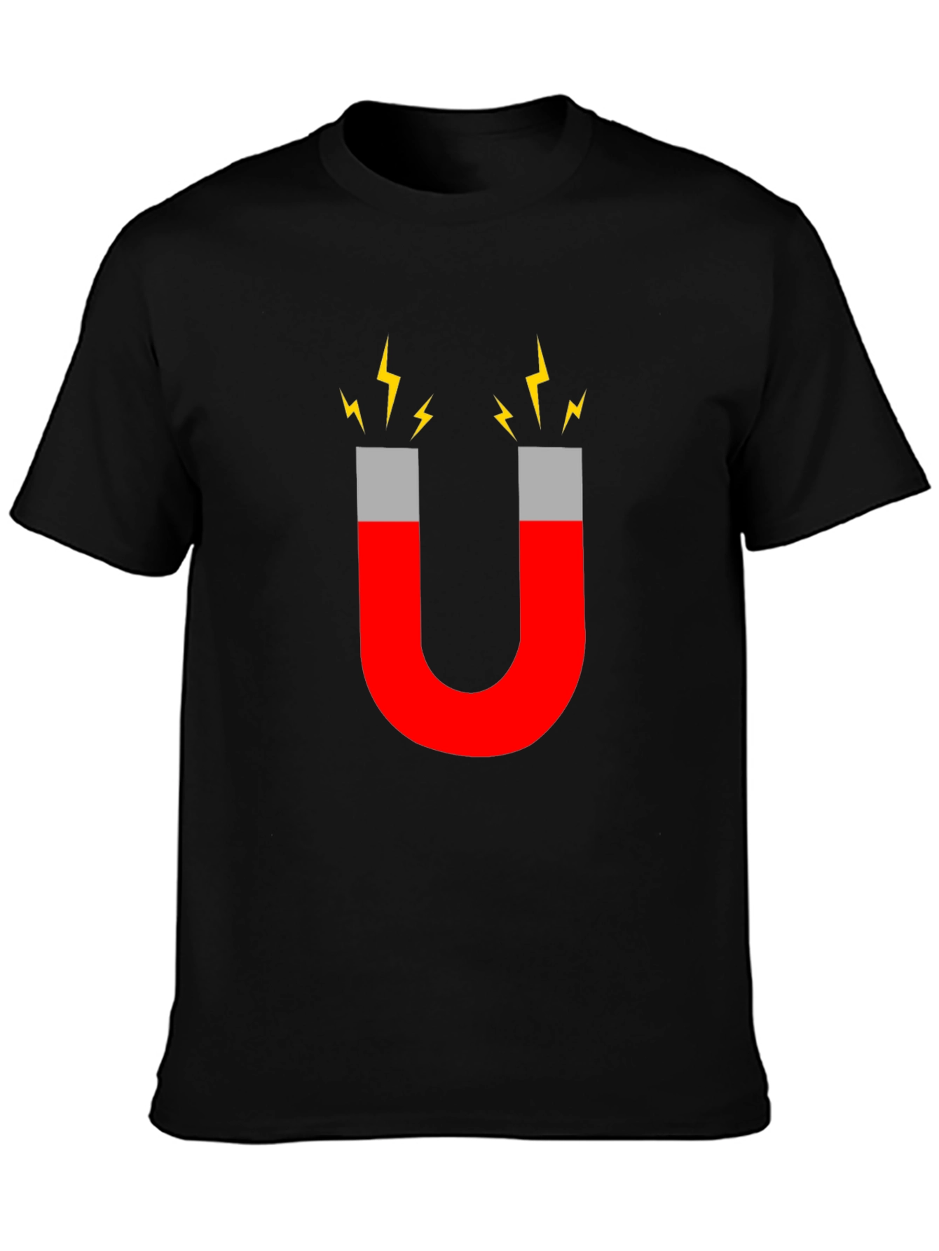 Magnetic Attraction Graphic Tee - Quirky T-Shirt - 3