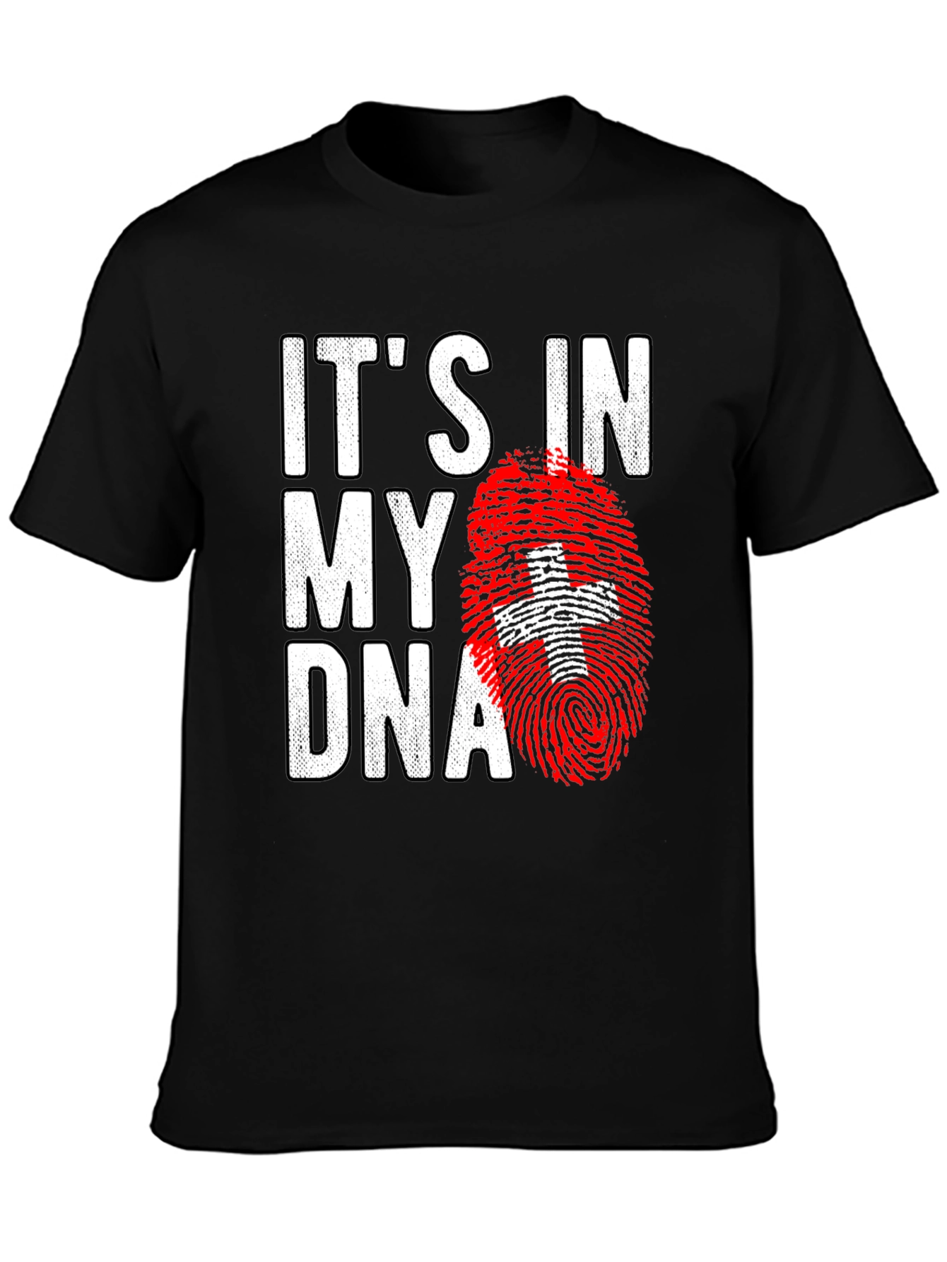 Black It's in My DNA Graphic T-Shirt view 3