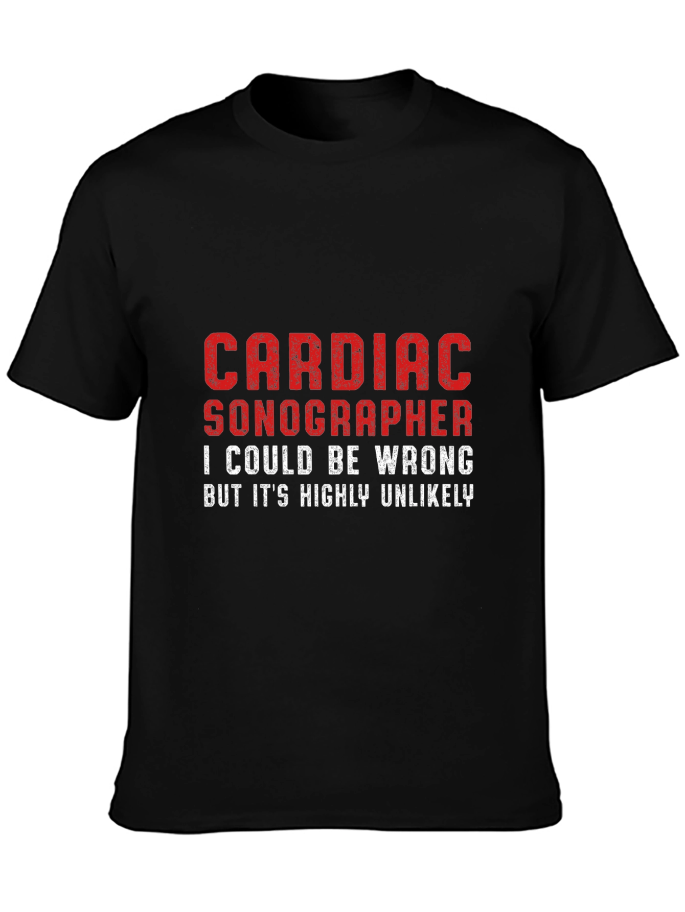 Cardiac Sonographer T-Shirt - Funny Job Pride Tee - 3