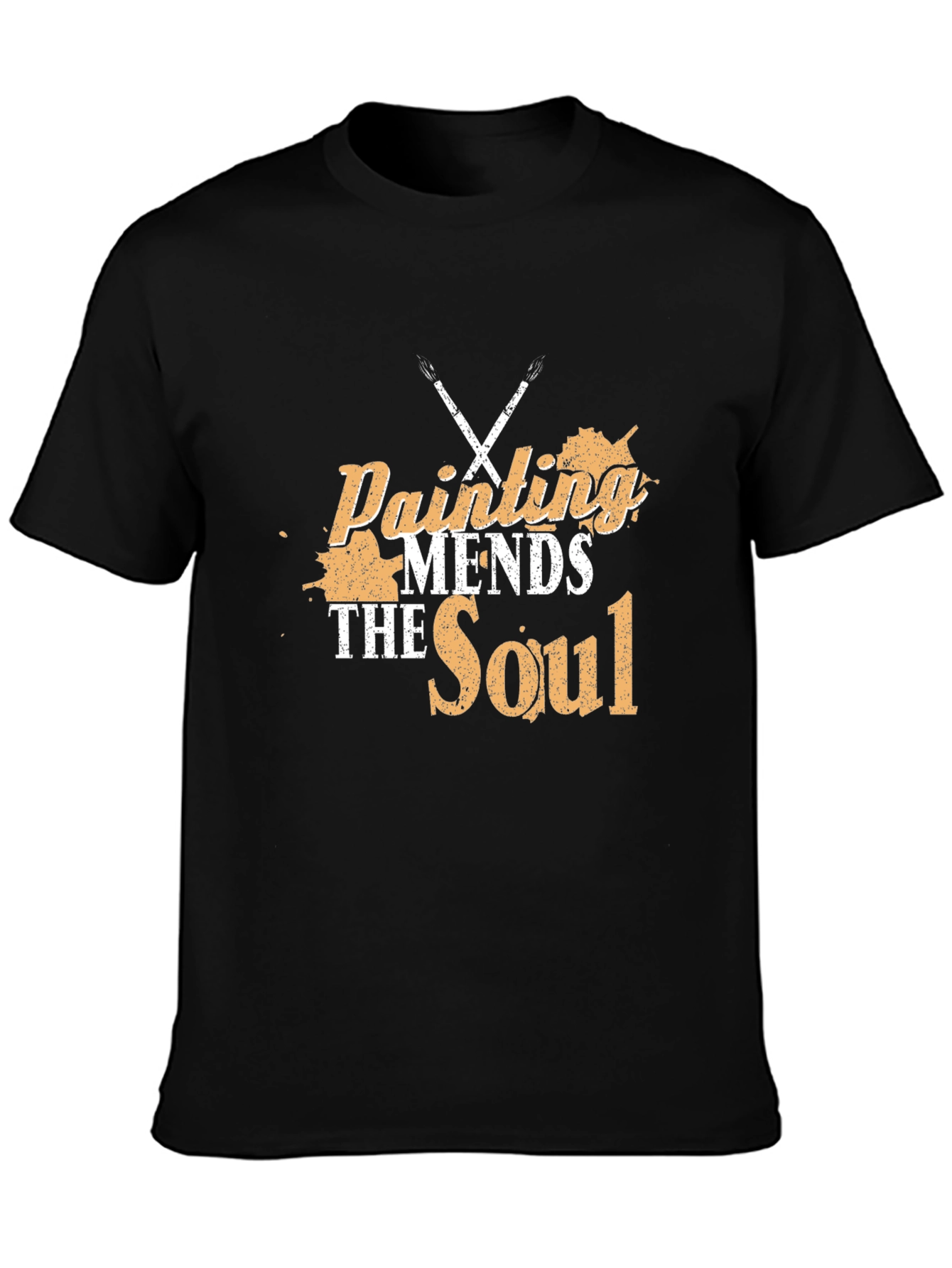 Painting Mends The Soul T-Shirt | Artsy Tee - 3