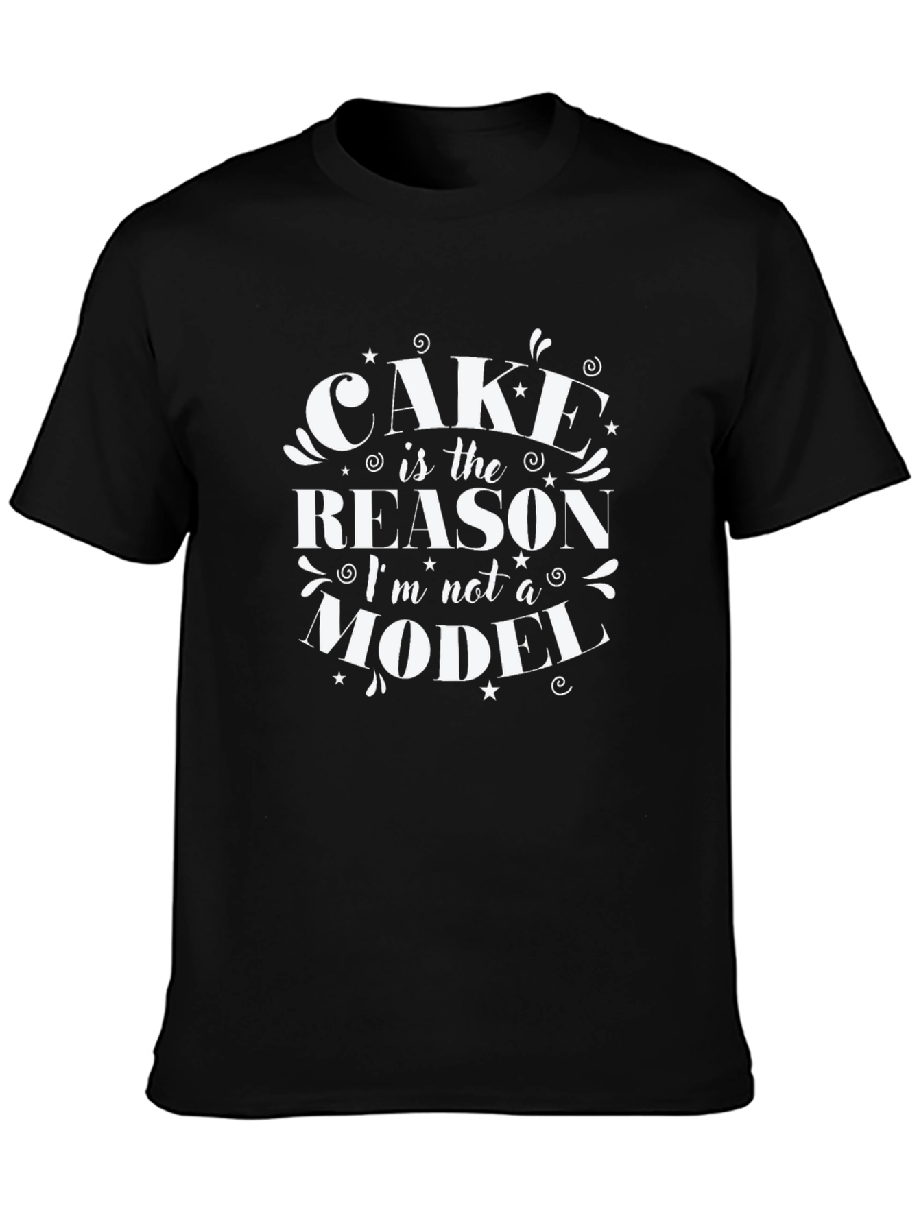 Black Cake is the Reason T-Shirt view 3