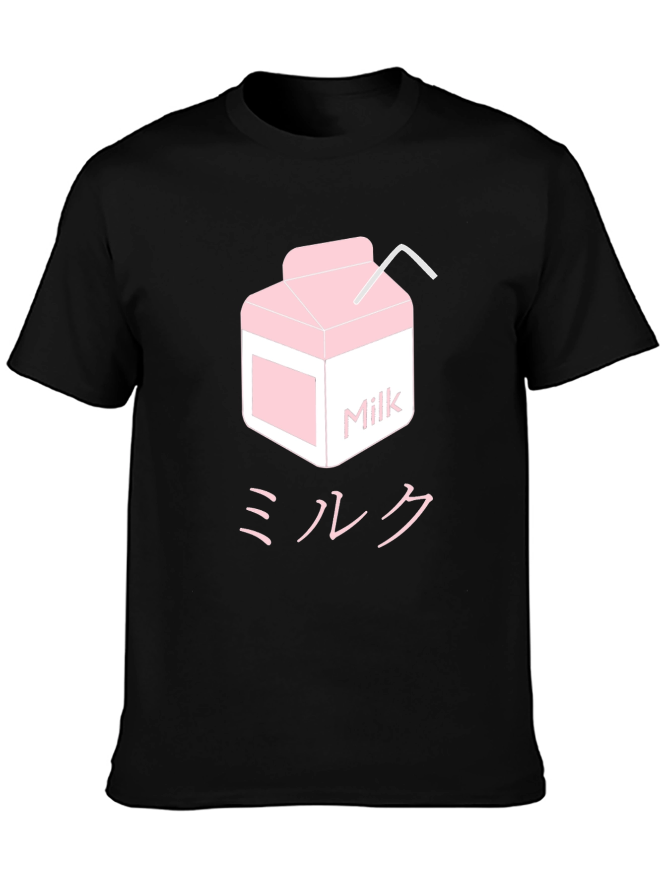 Black Pink Milk Carton Graphic Tee view 3