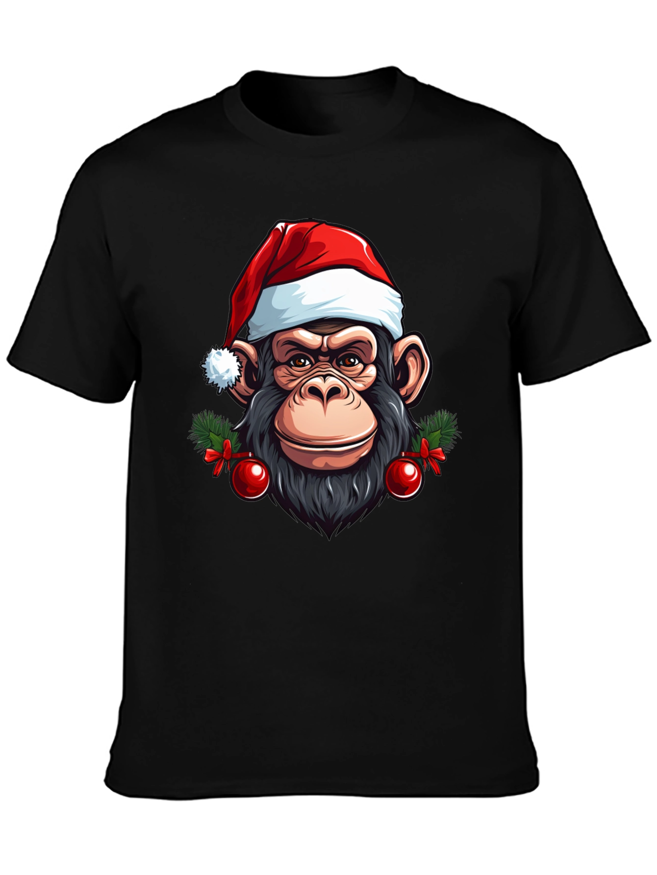 Festive Monkey Graphic Tee - 3