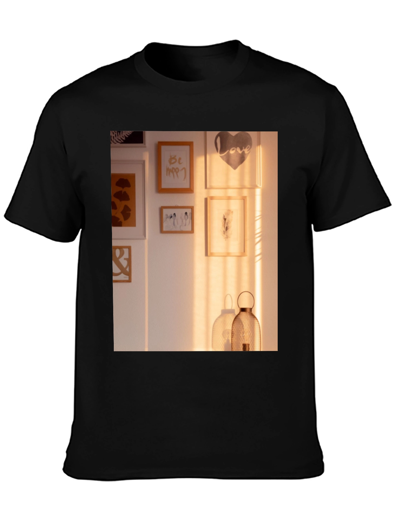Black Art Gallery Black T-Shirt view 3