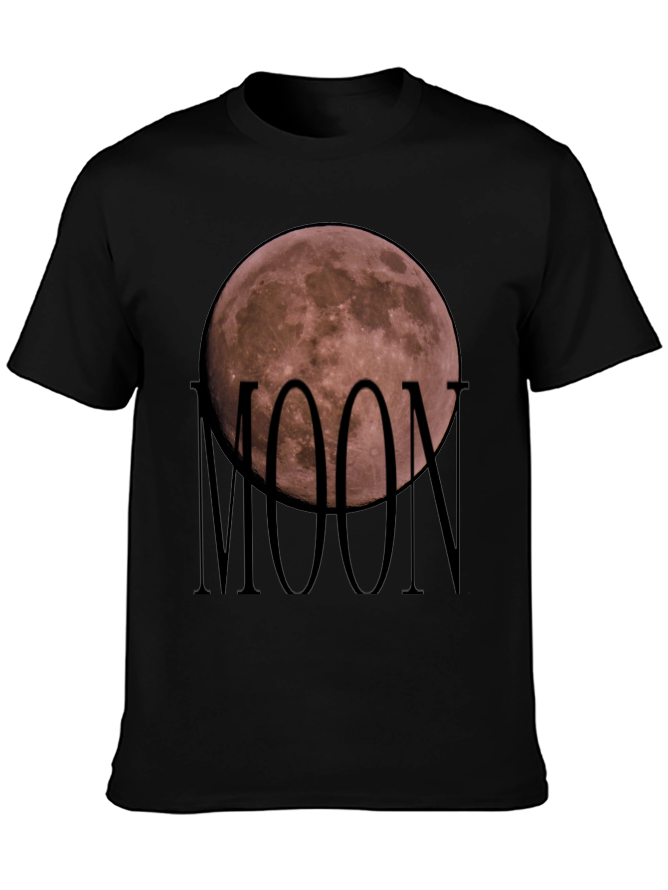Black Moon Graphic T-Shirt - Soft Cotton Blend view 3
