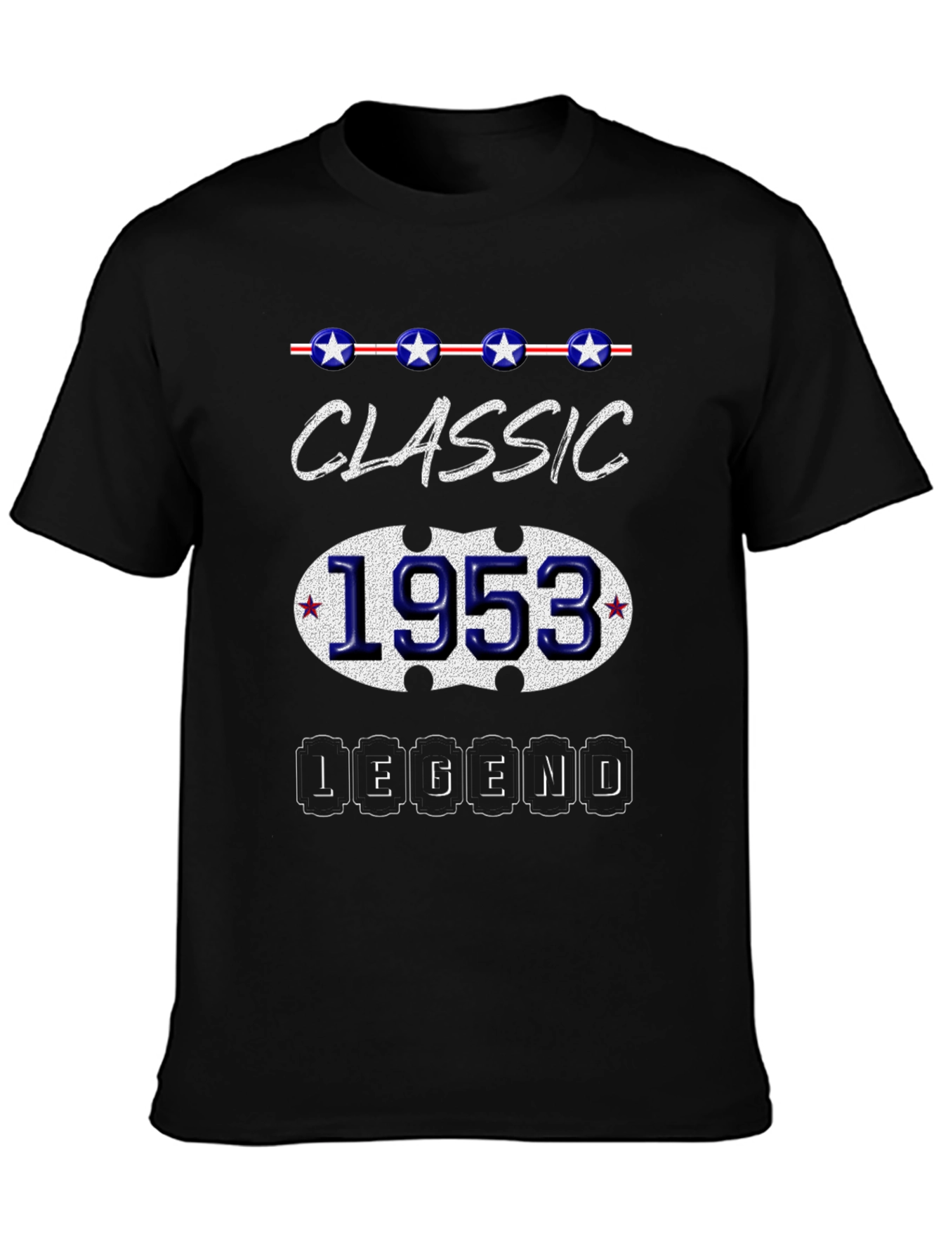 Black Classic Legend 1953 T-Shirt - Premium Quality view 3