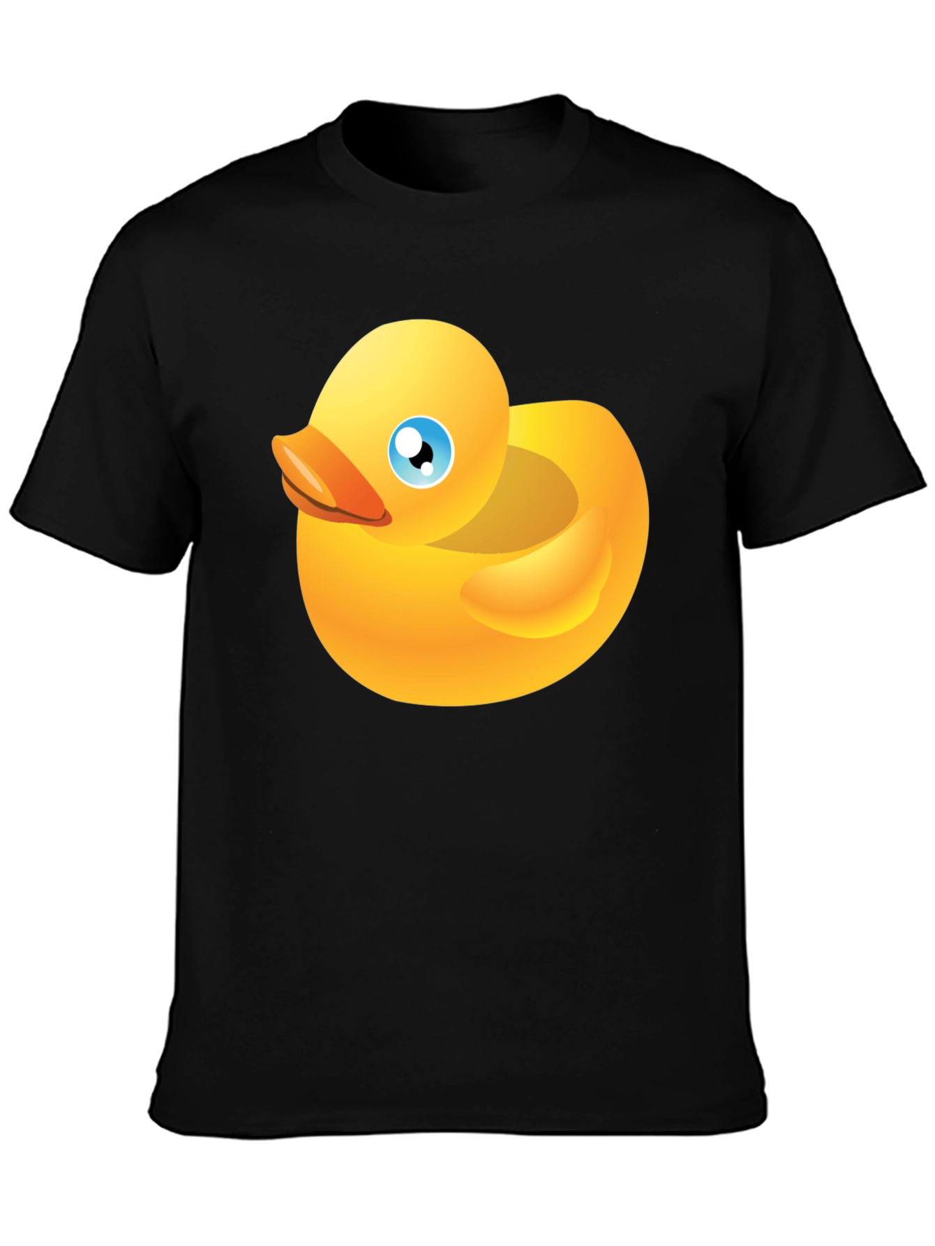 Black Duck Graphic Black T-Shirt view 3