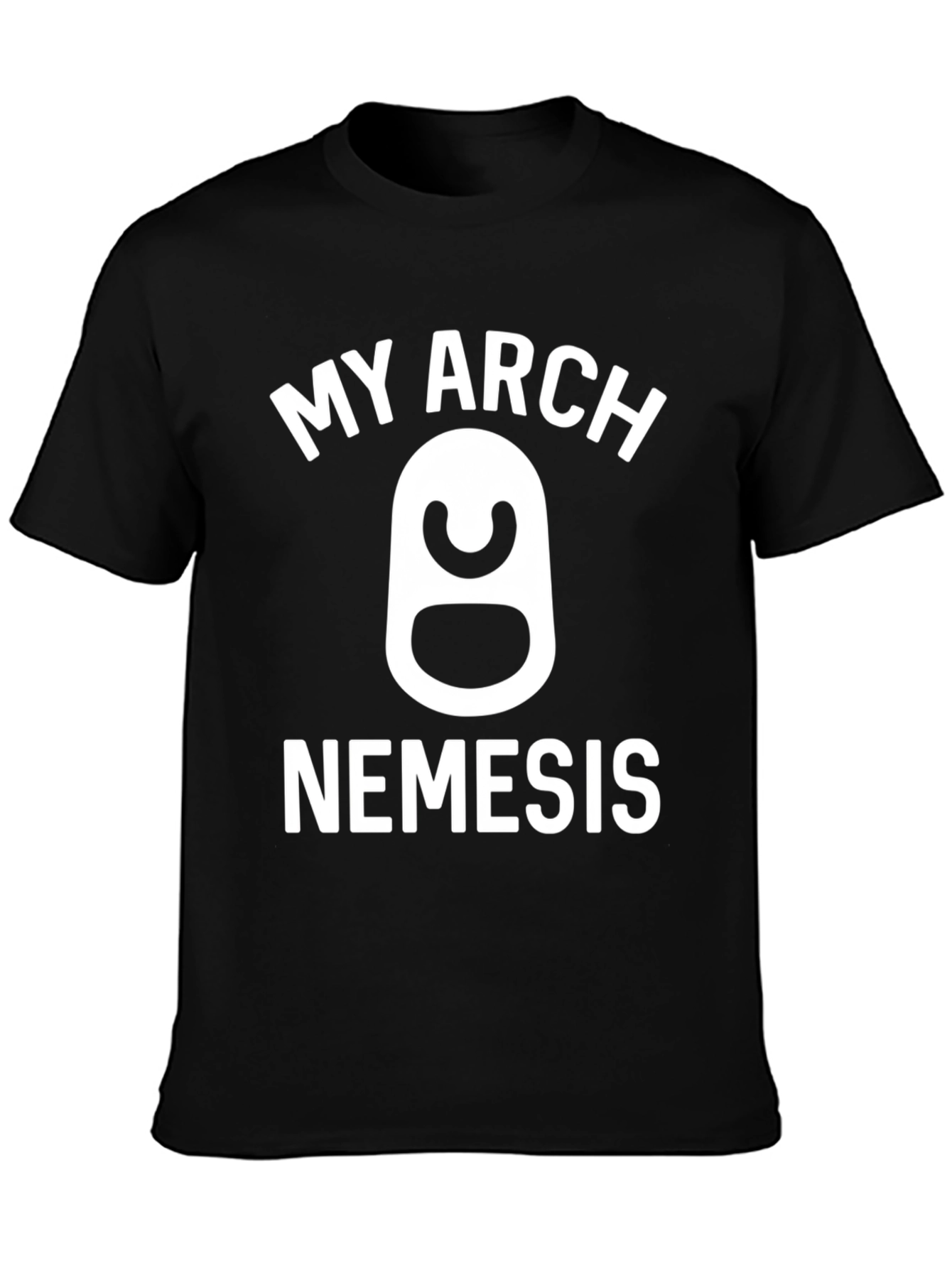 Black My Arch Nemesis T-Shirt - Funny Linux Tee view 3
