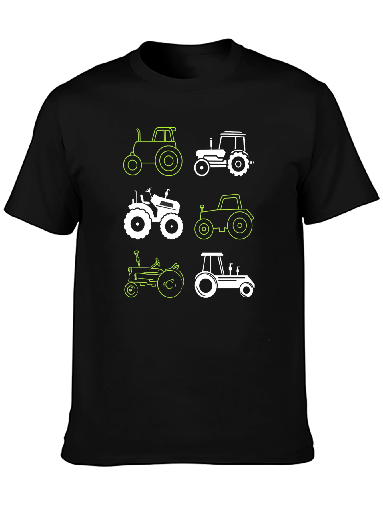 Black Tractor Graphic Tee - Farm Life Apparel view 3