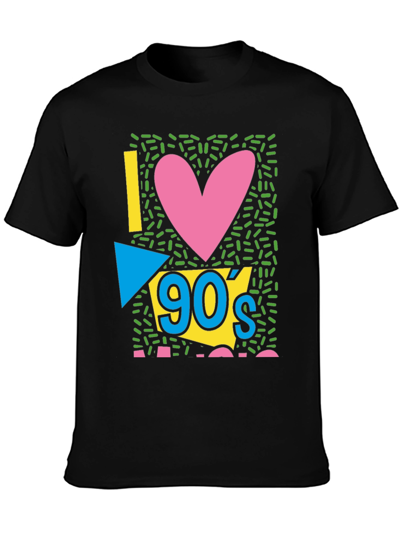 I Love the 90s Retro Graphic T-Shirt - 3