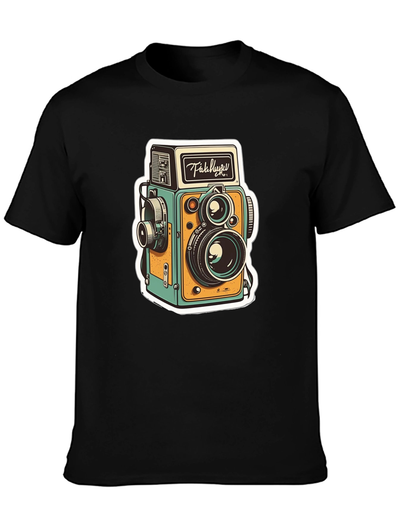 Vintage Camera Graphic Tee - Cool Retro Style - 3