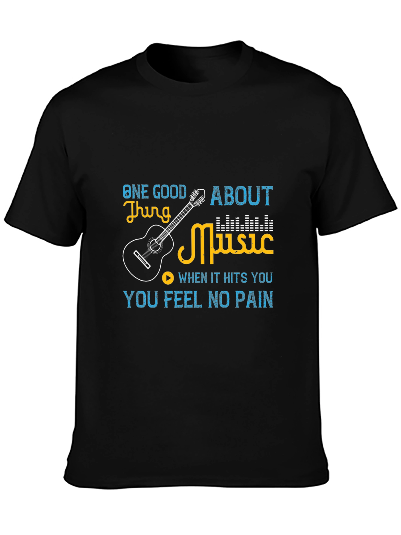 Black Music T-Shirt: One Good Thing About Music view 3