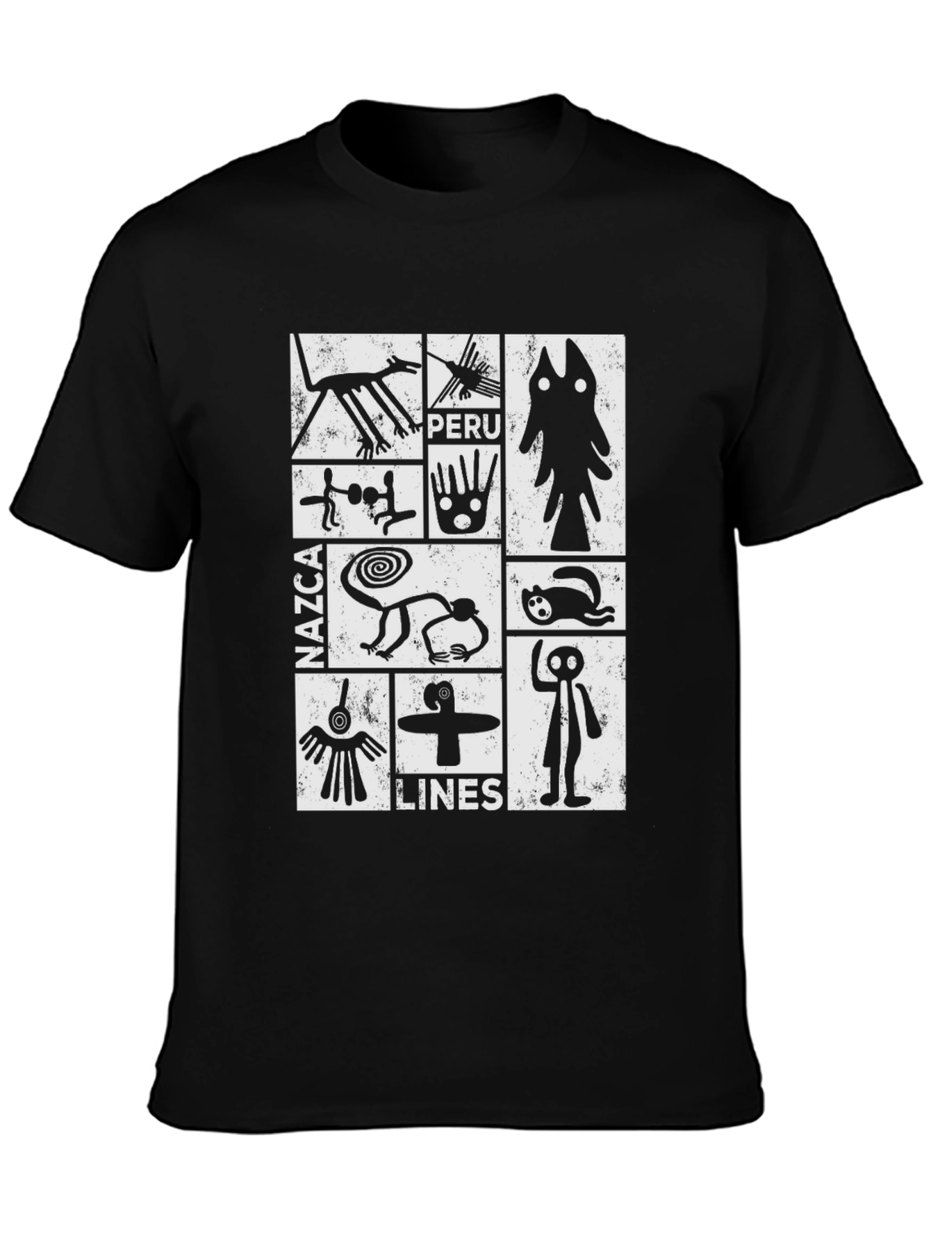Nazca Lines Peru Graphic T-Shirt - 3