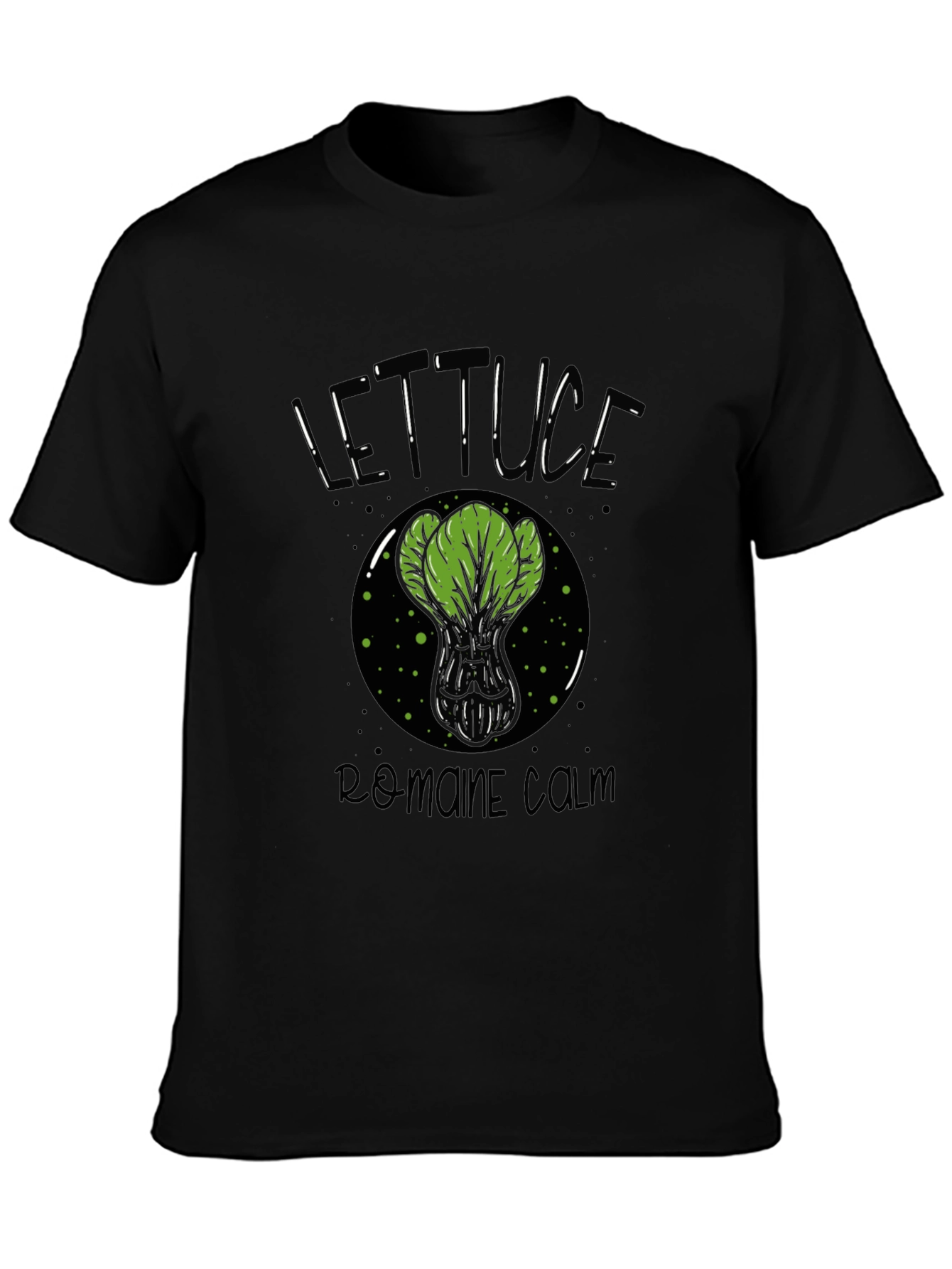 Black Lettuce Romaine Calm T-Shirt view 3