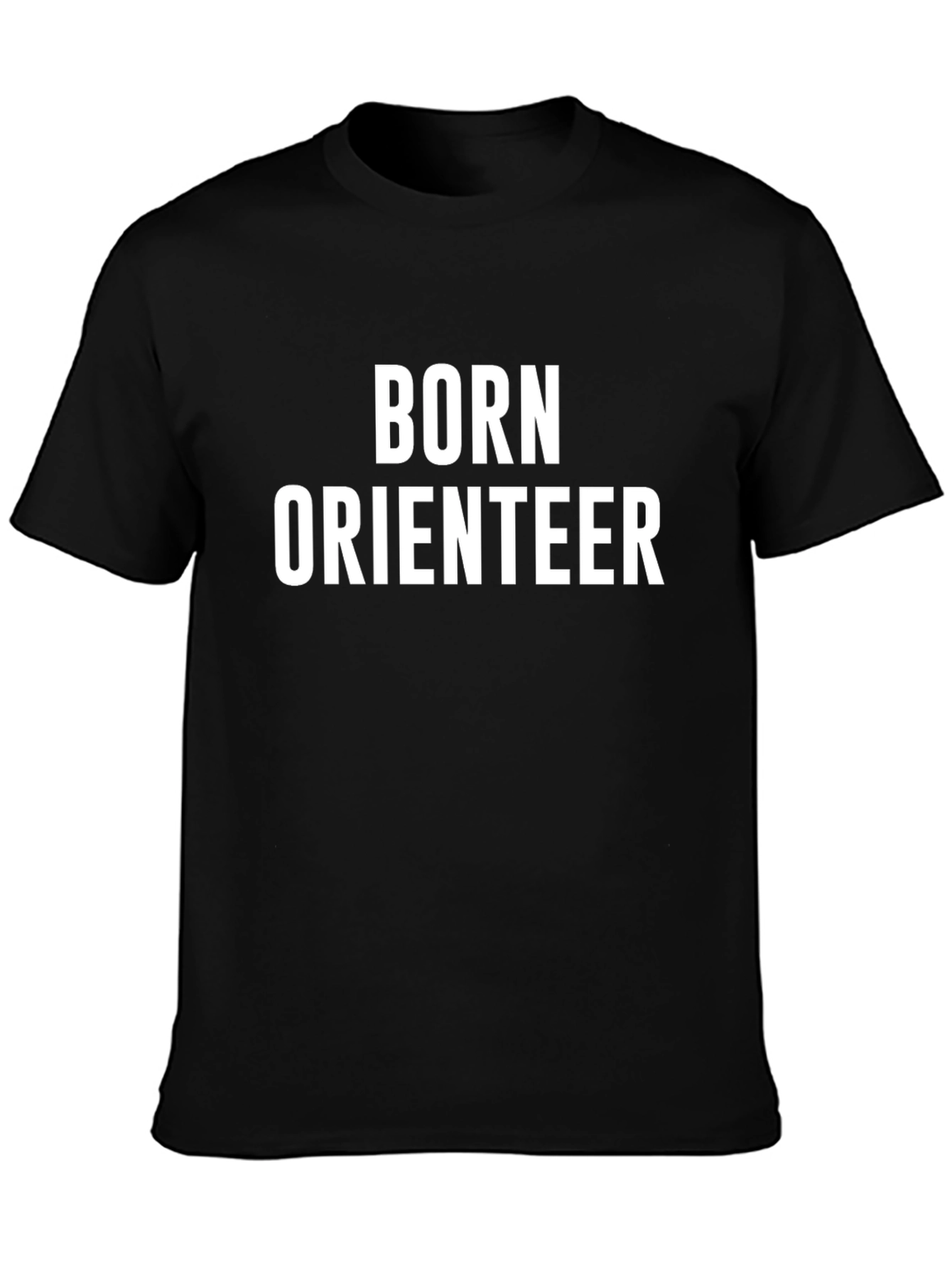 Black Born Orienteer Black T-Shirt view 3