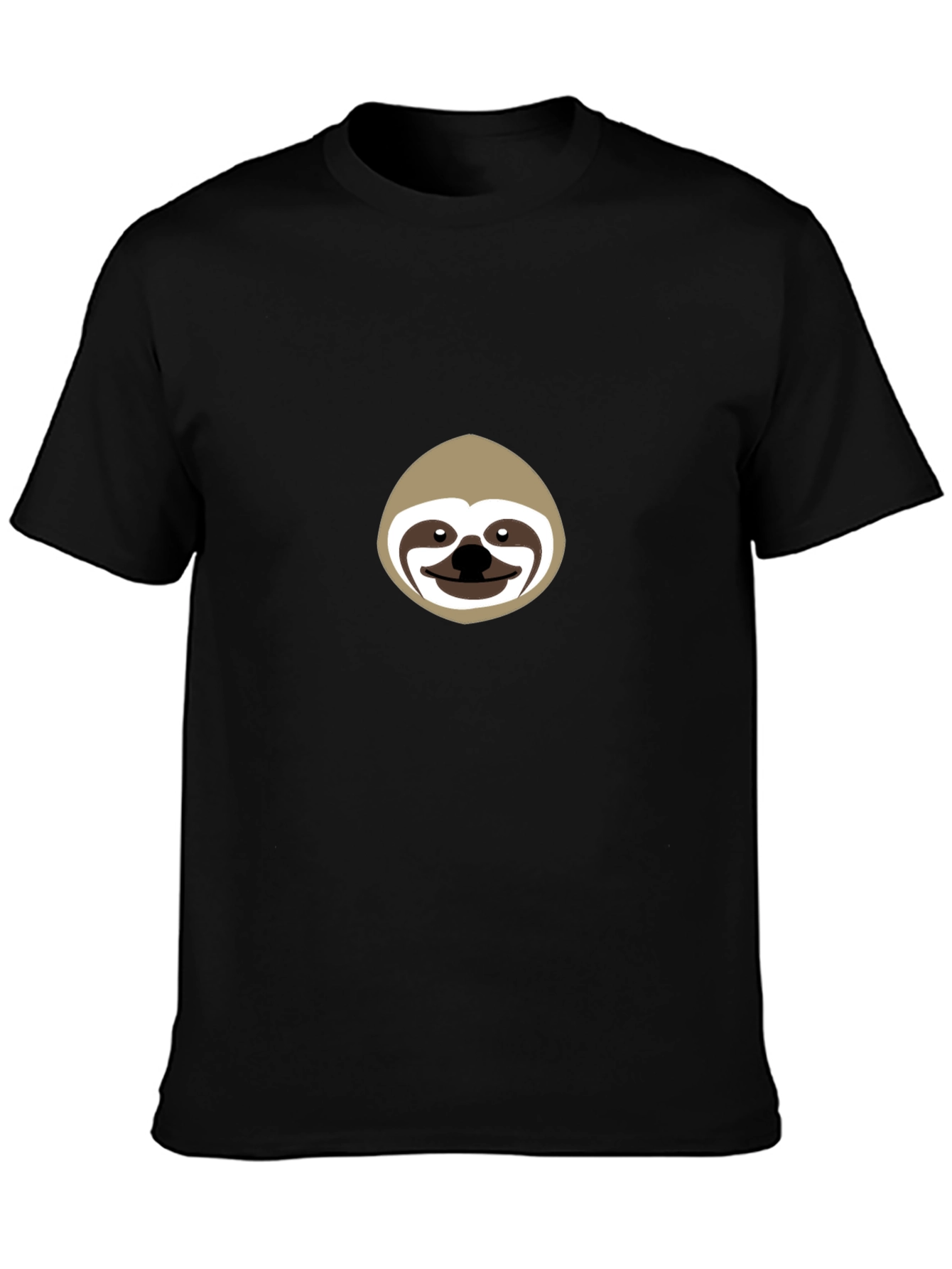 Black Sloth Graphic Tee - Casual Comfort view 3