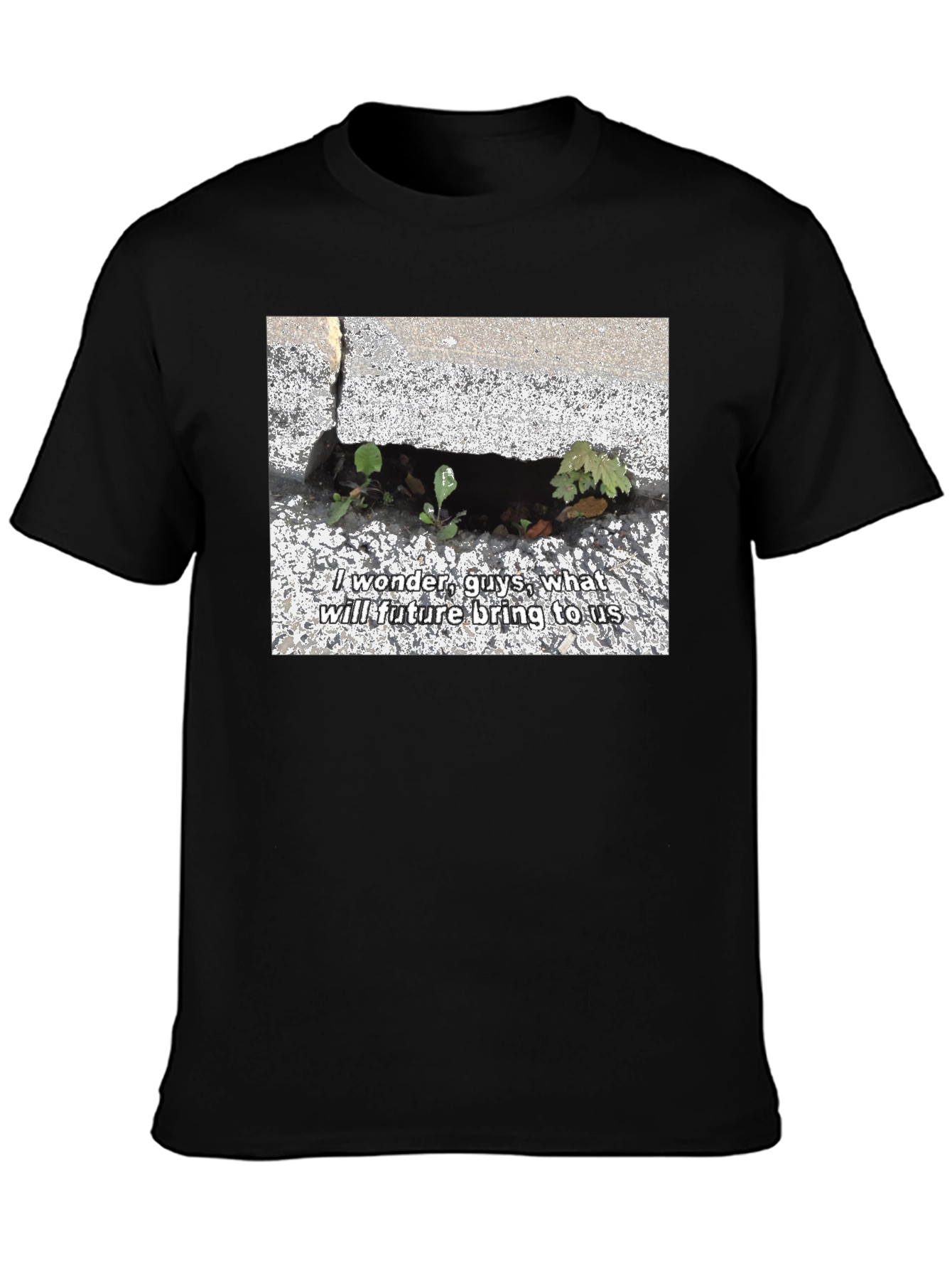 Nature-Inspired Graphic Tee - 'Future' Design - 3