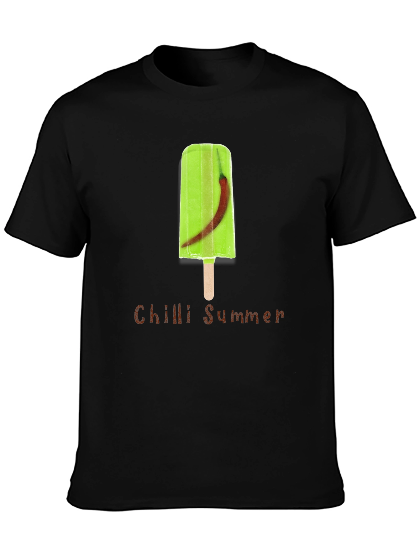 Black Chilli Summer Graphic T-Shirt view 3