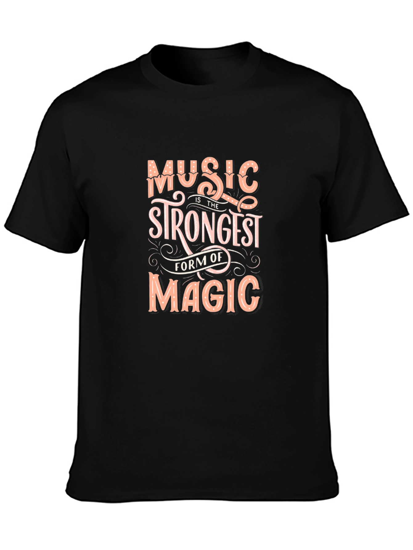 Music is Magic Graphic T-Shirt - 3