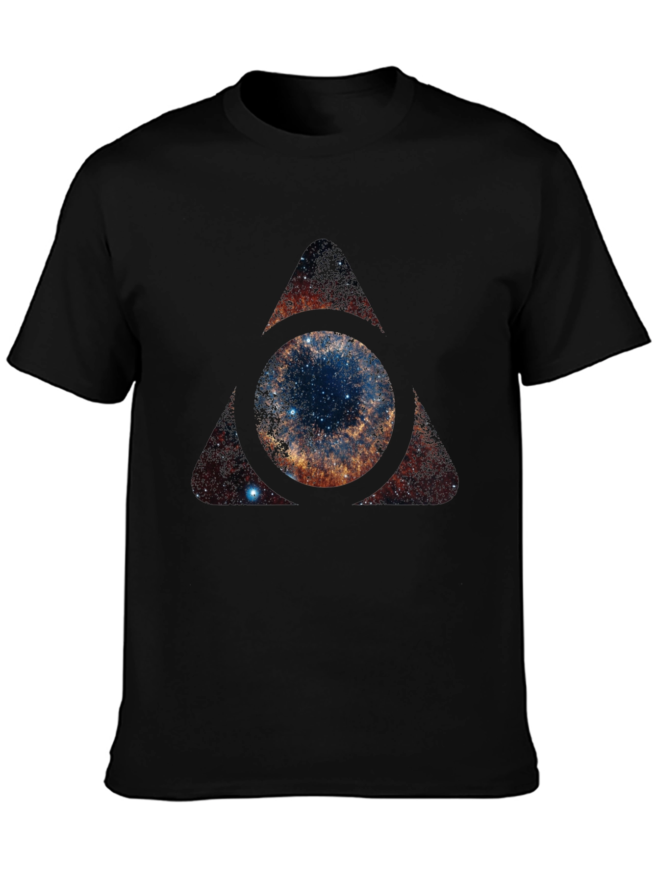 Cosmic Eye T-Shirt - Galaxy Triangle Design - 3