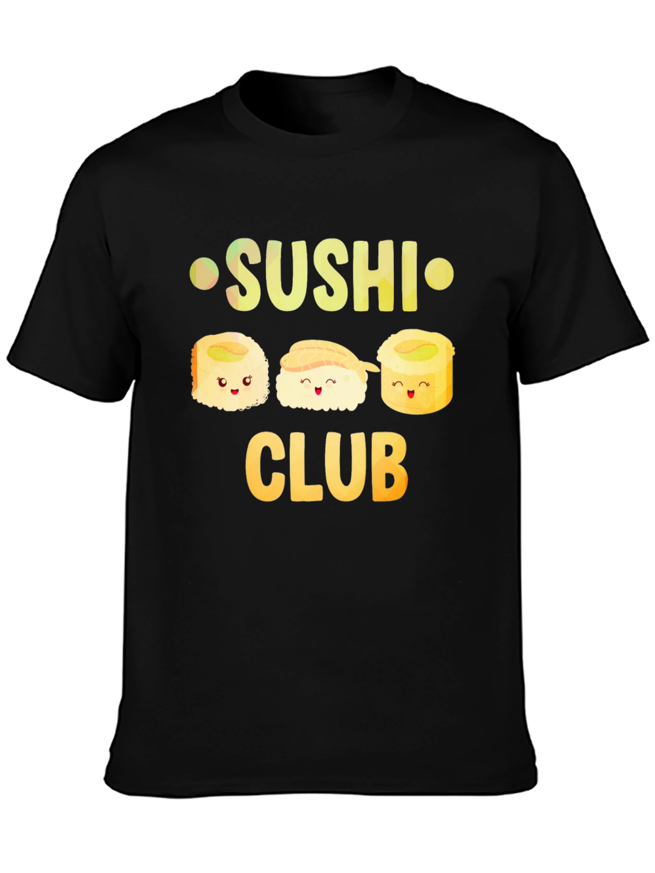 Black Sushi Club Graphic Tee view 3