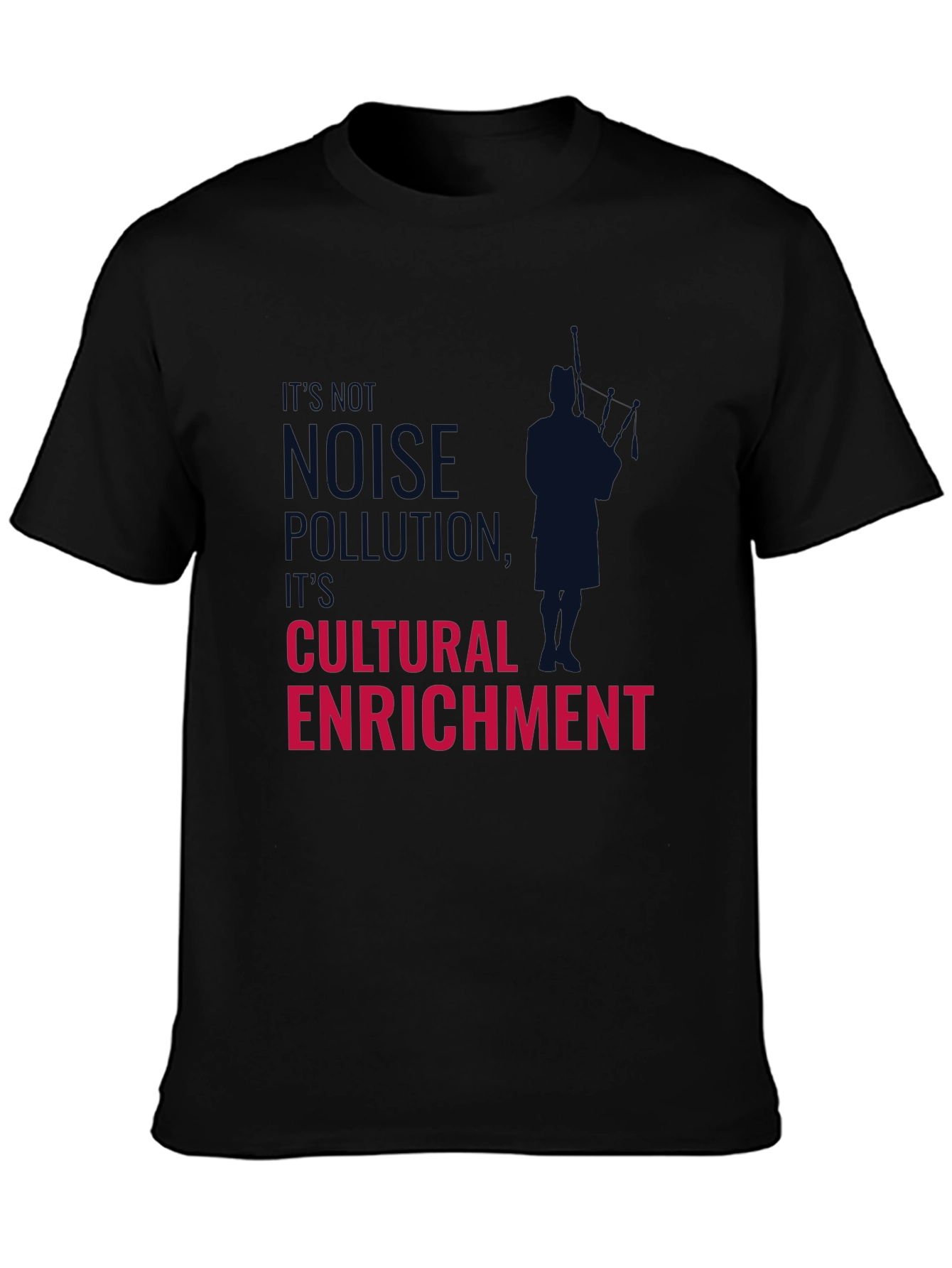 Cultural Enrichment Graphic Tee - Black Cotton T-Shirt - 3
