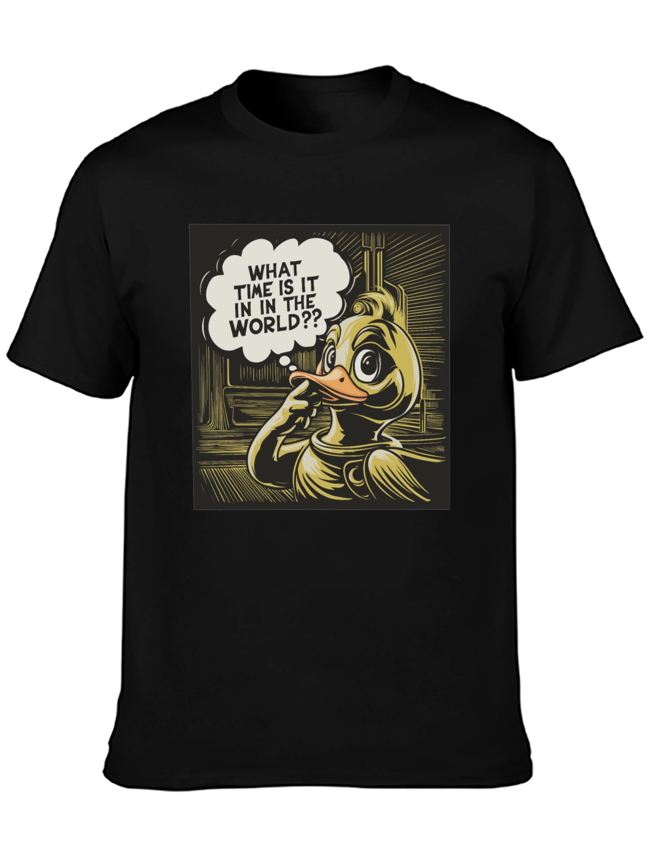 Black Duck T-Shirt - What Time Is It In The World? view 3