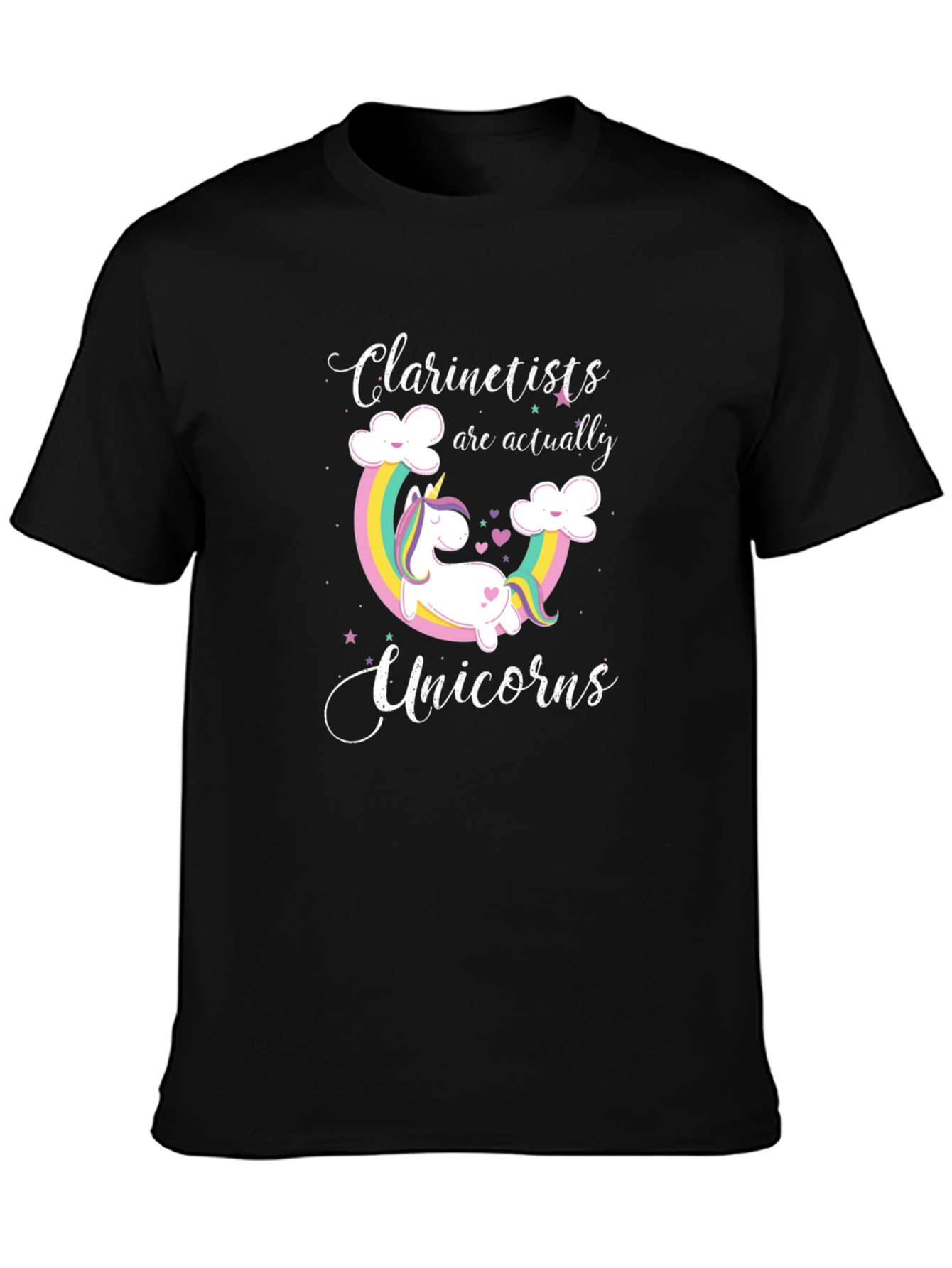 Black Clarinetists are Actually Unicorns T-Shirt view 3