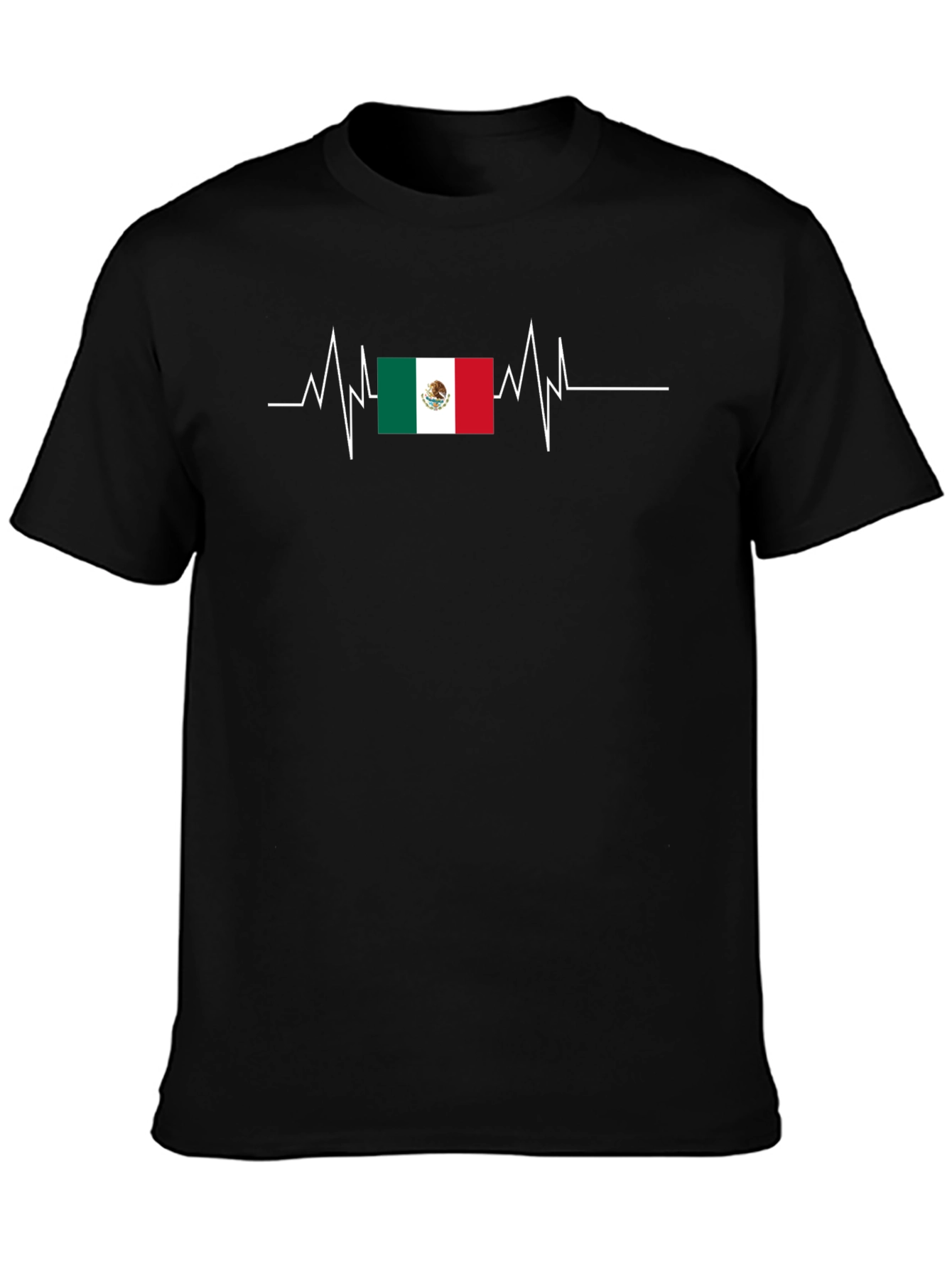 Mexico Heartbeat T-Shirt - Black - 3