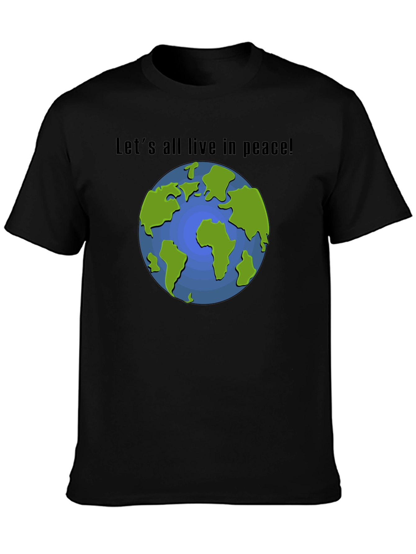 Peace On Earth Graphic T-Shirt - 3