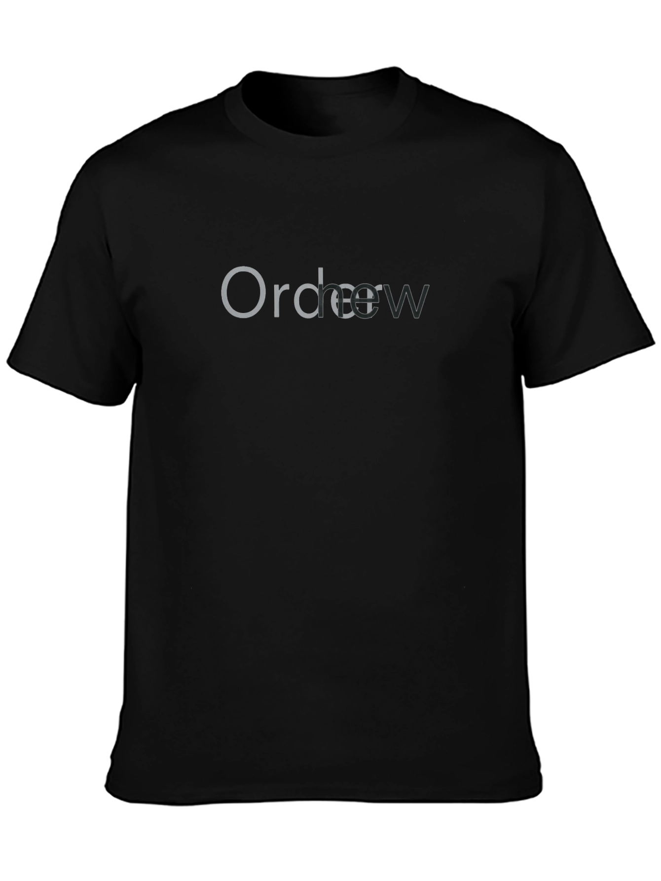 Black Order New Black T-Shirt view 3