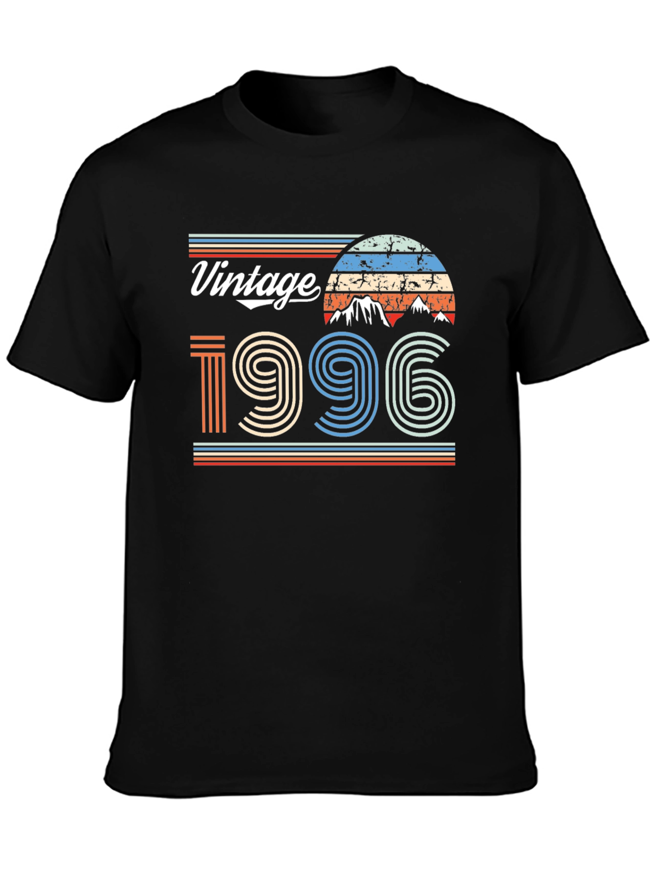 Black Vintage 1996 Graphic T-Shirt view 3