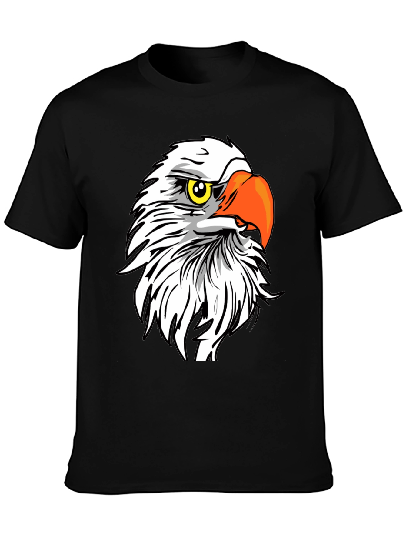 Black Eagle Graphic T-Shirt - Bold and Patriotic view 3