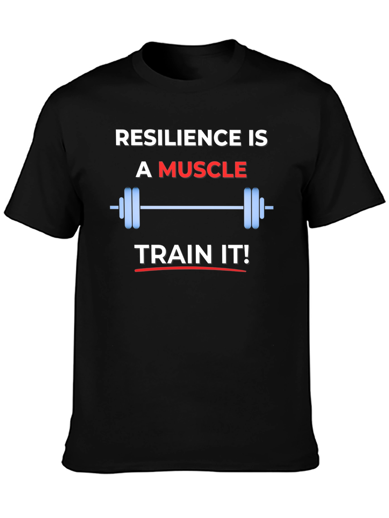 Black Resilience is a Muscle Graphic T-Shirt view 3