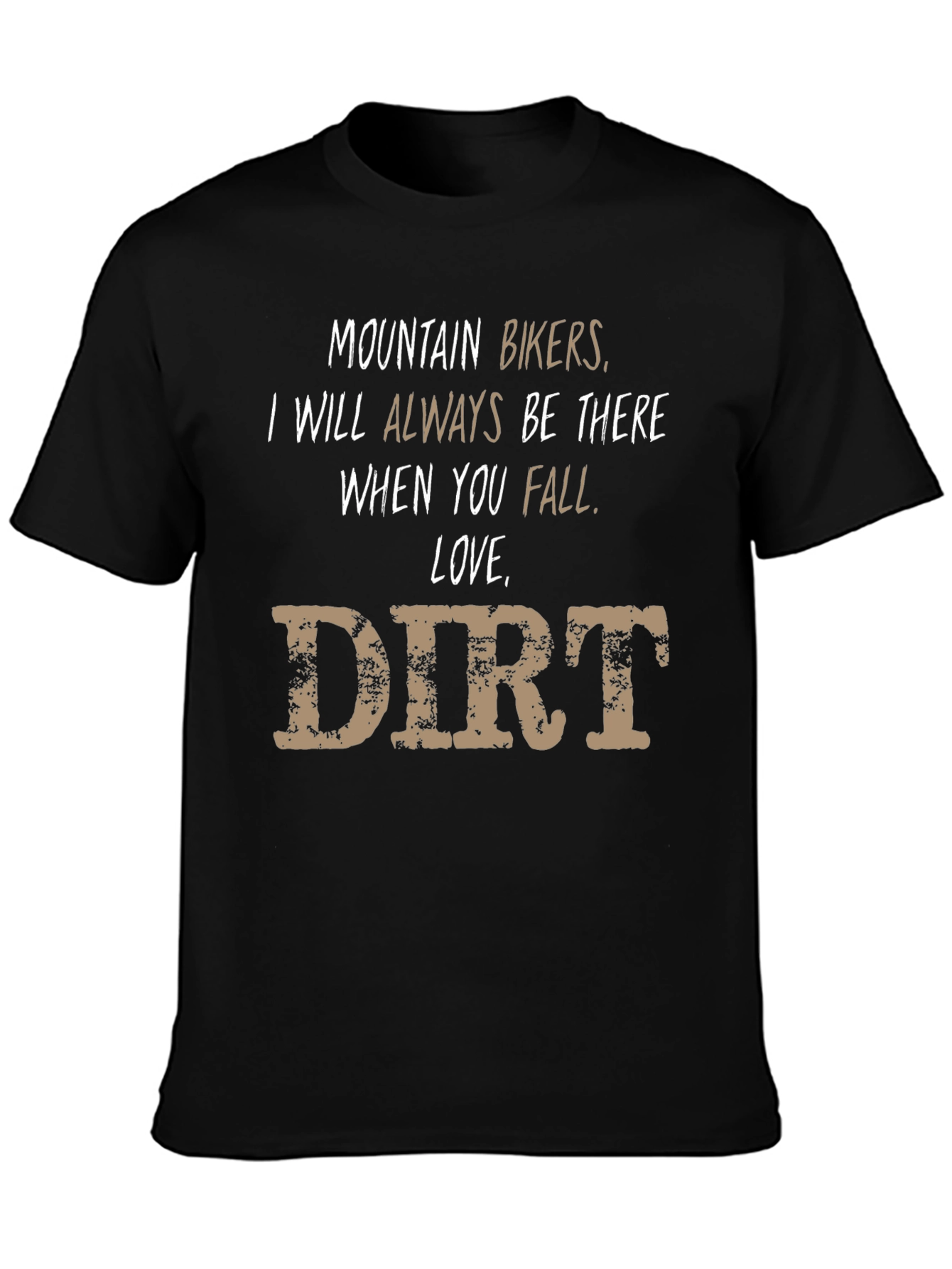 Black Mountain Biker T-Shirt - Dirt Love view 3