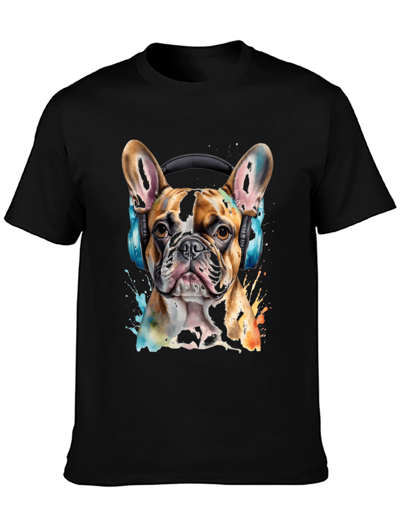 Black Bulldog DJ Graphic Tee view 3