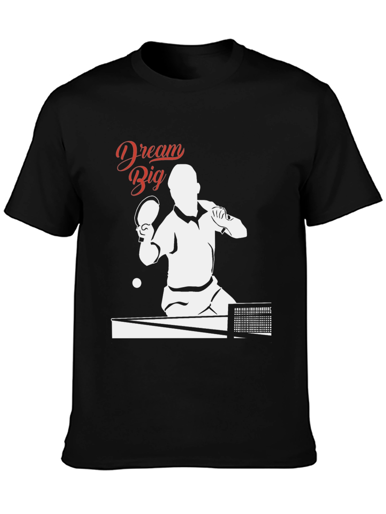 Black Dream Big Table Tennis T-Shirt view 3
