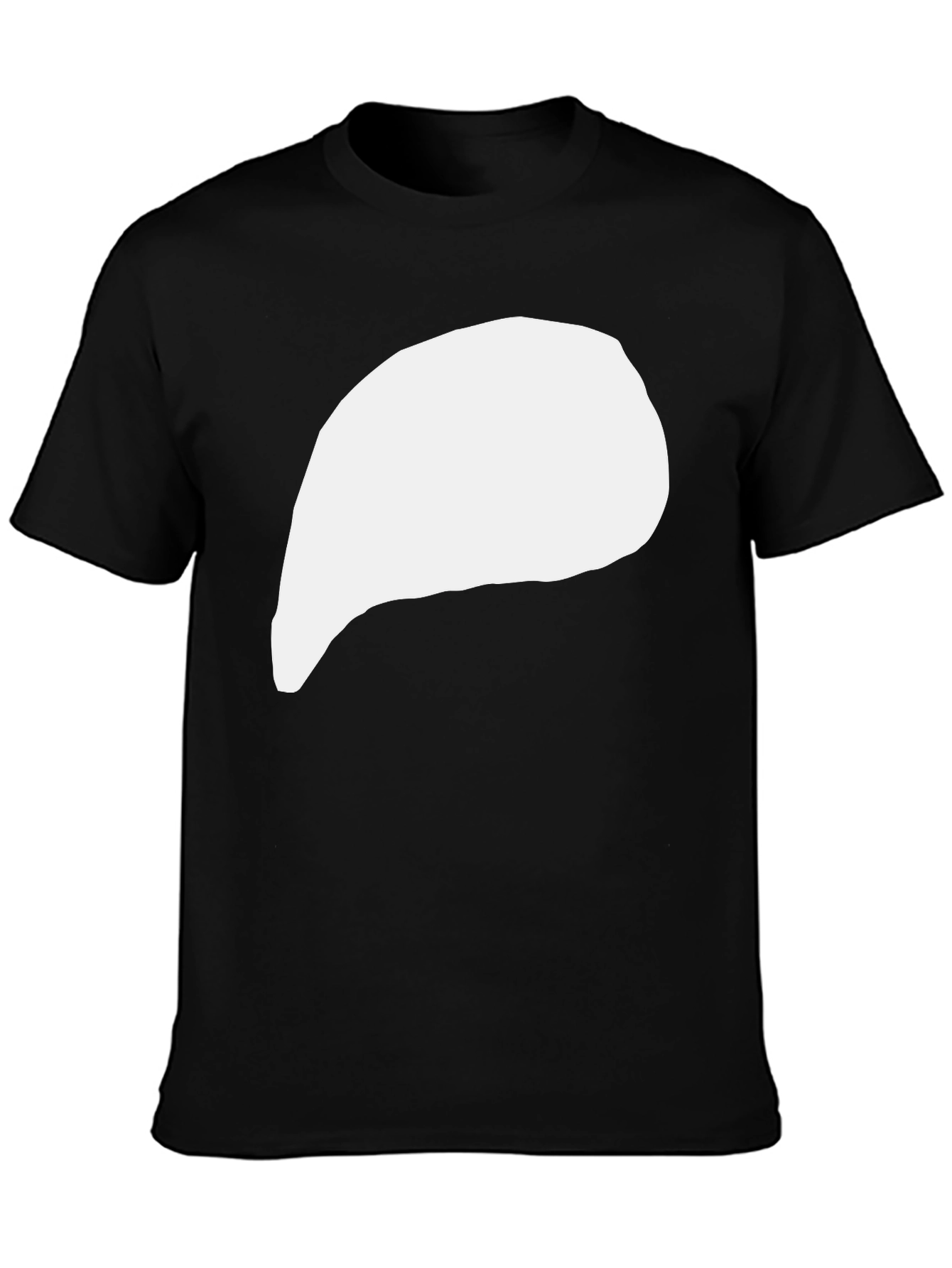 Black Minimalist Graphic Tee - Modern Streetwear view 3